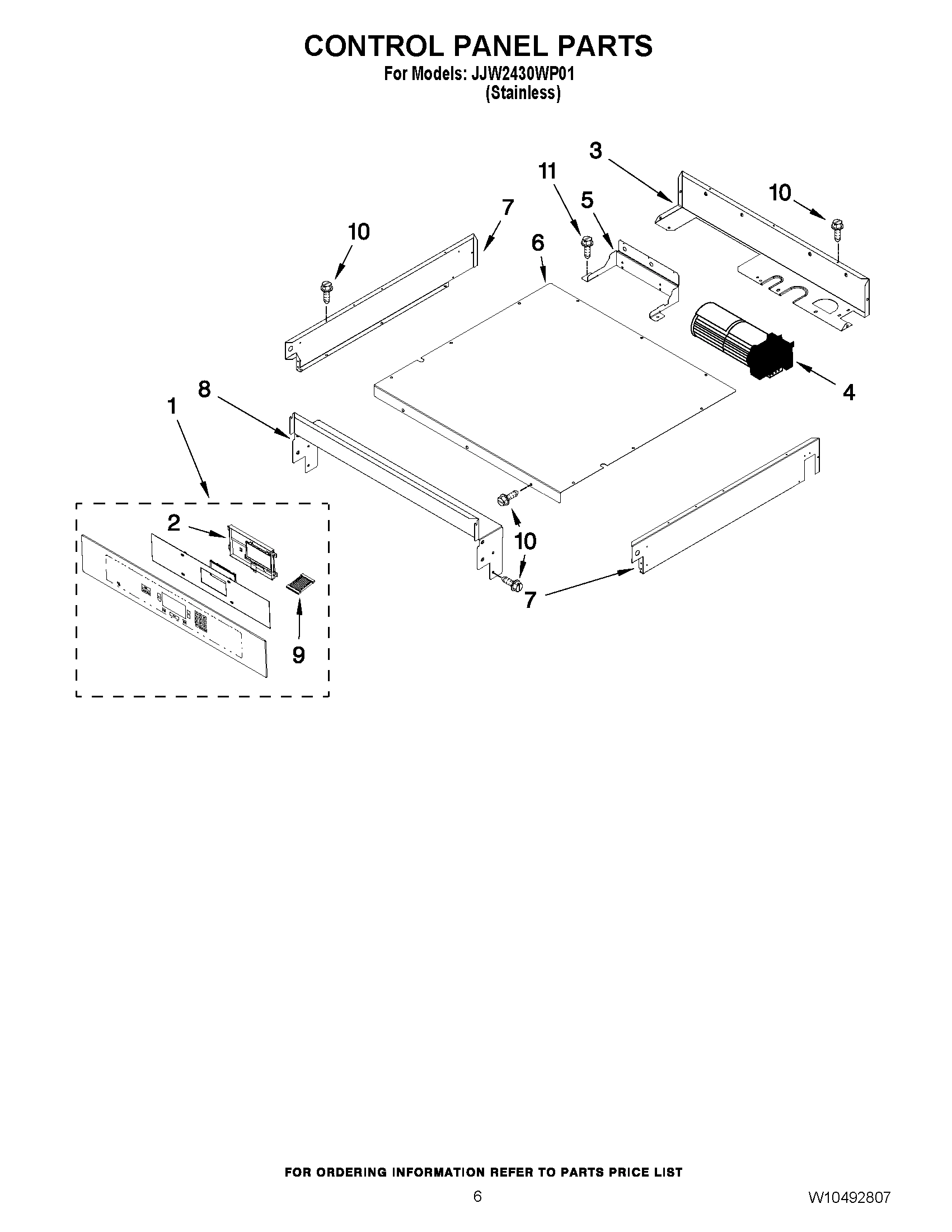 04 - CONTROL PANEL PARTS