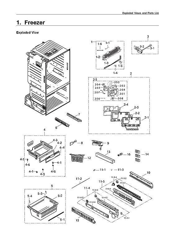 FREEZER PARTS