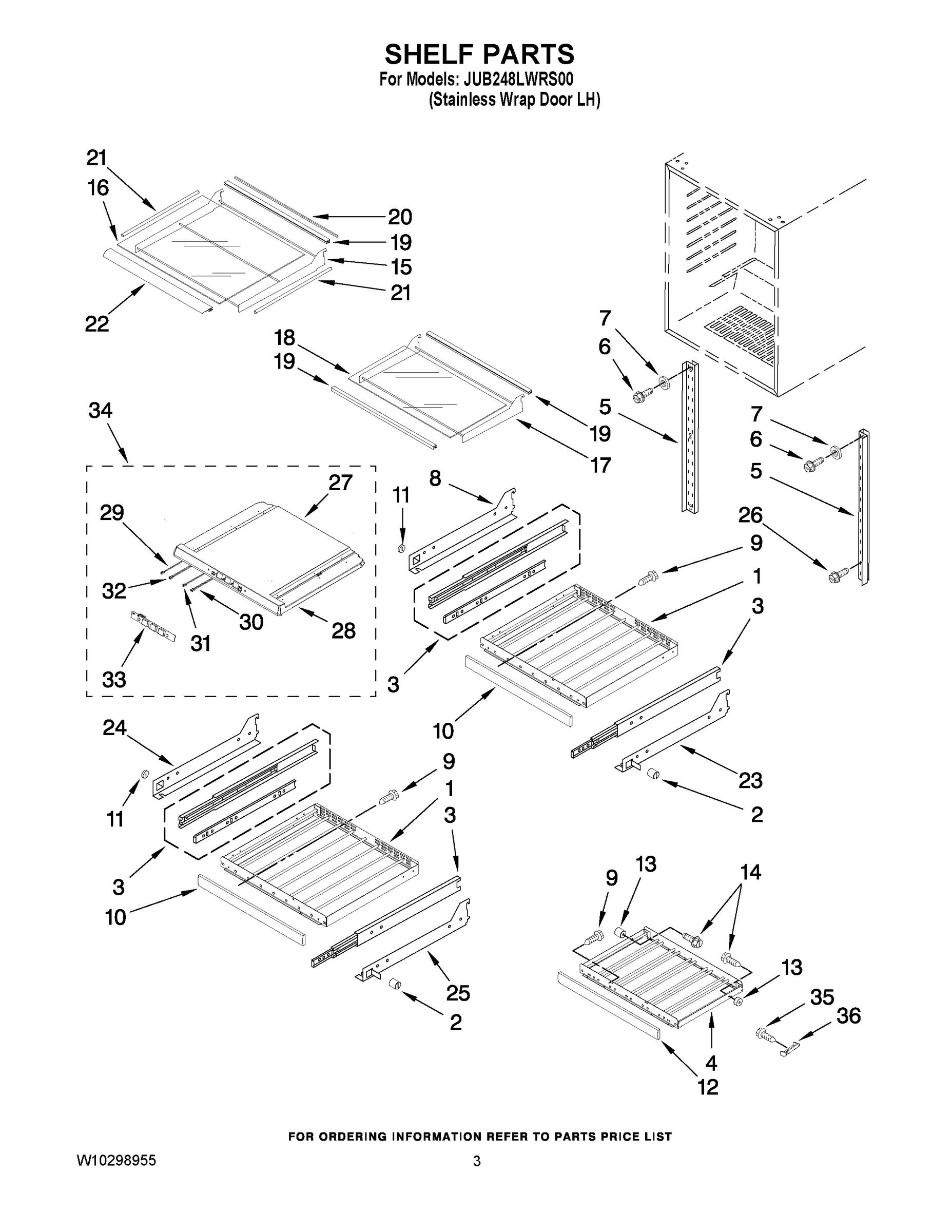 02 - SHELF PARTS