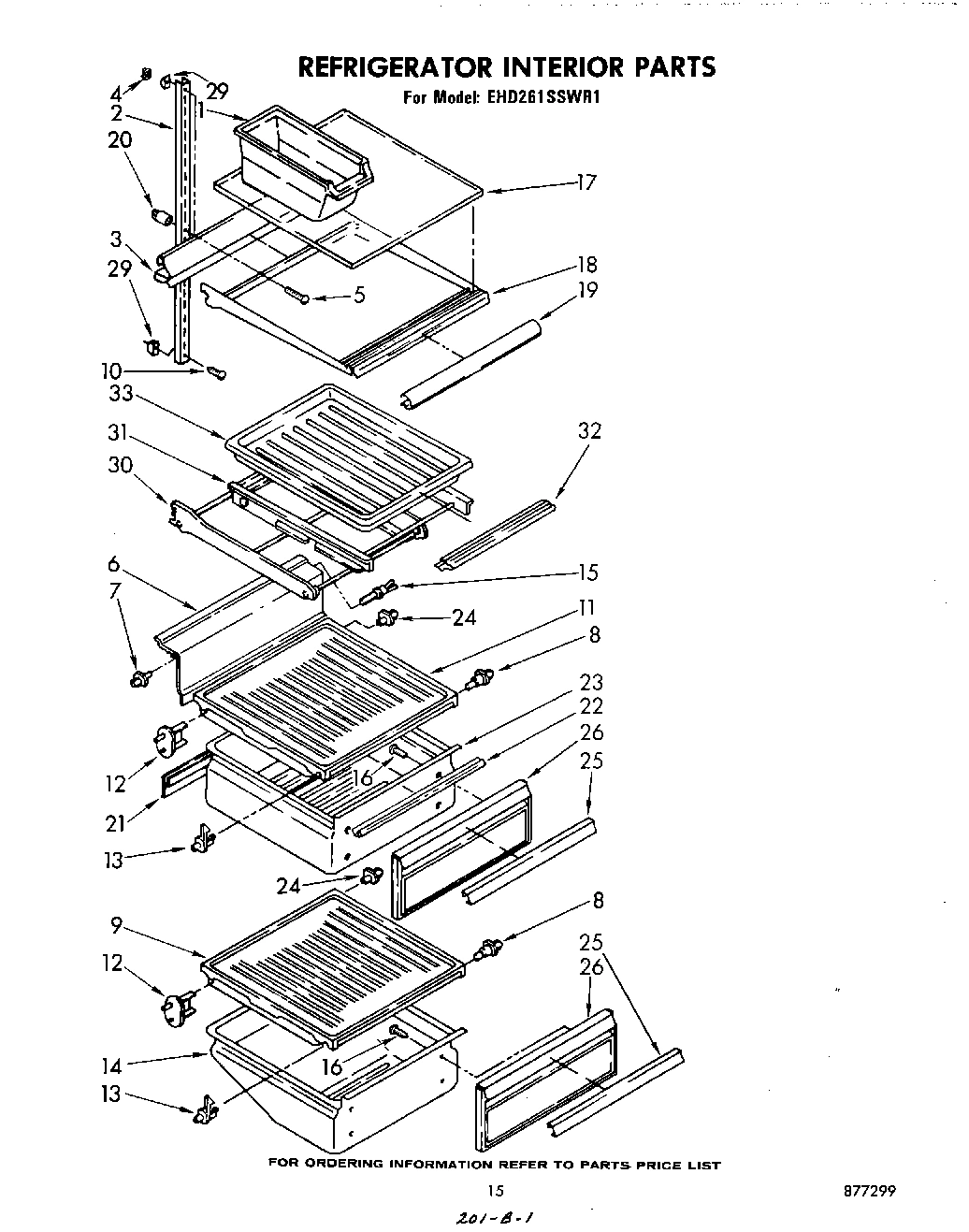 10 - REFRIGERATOR INTERIOR , LIT/OPTIONAL