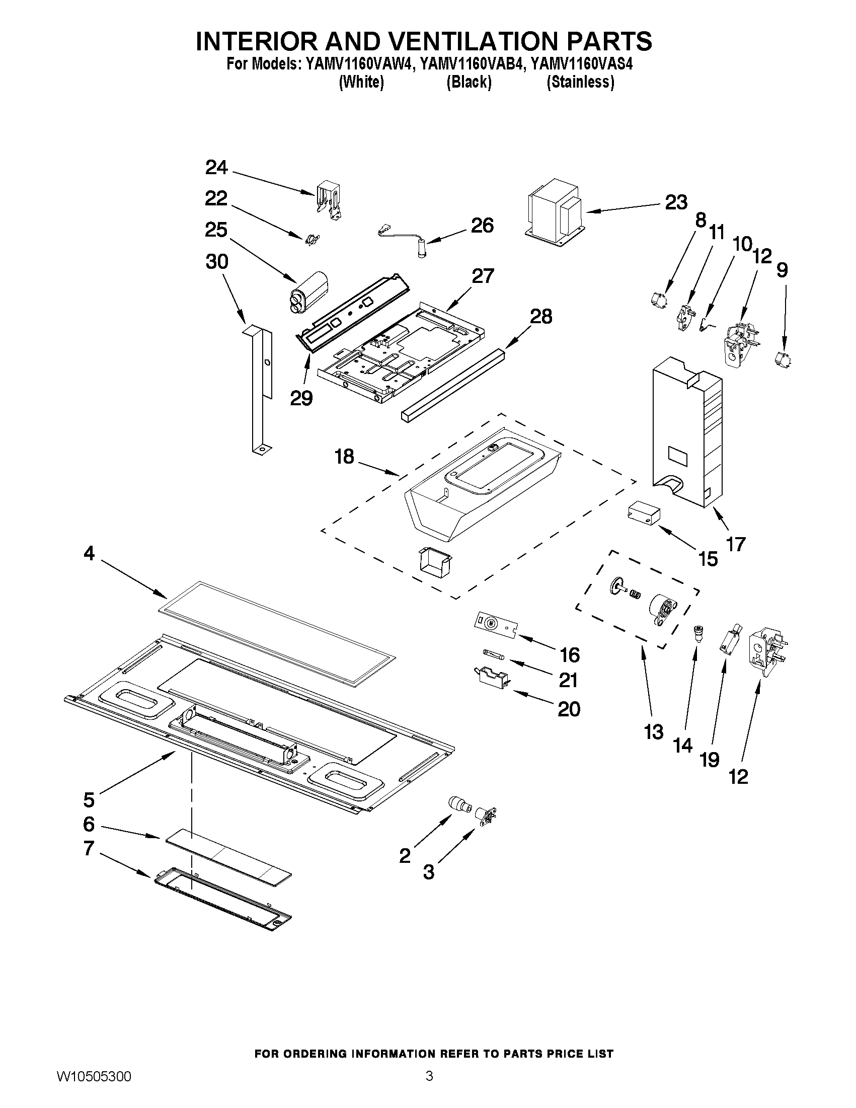 03 - INTERIOR AND VENTILATION PARTS