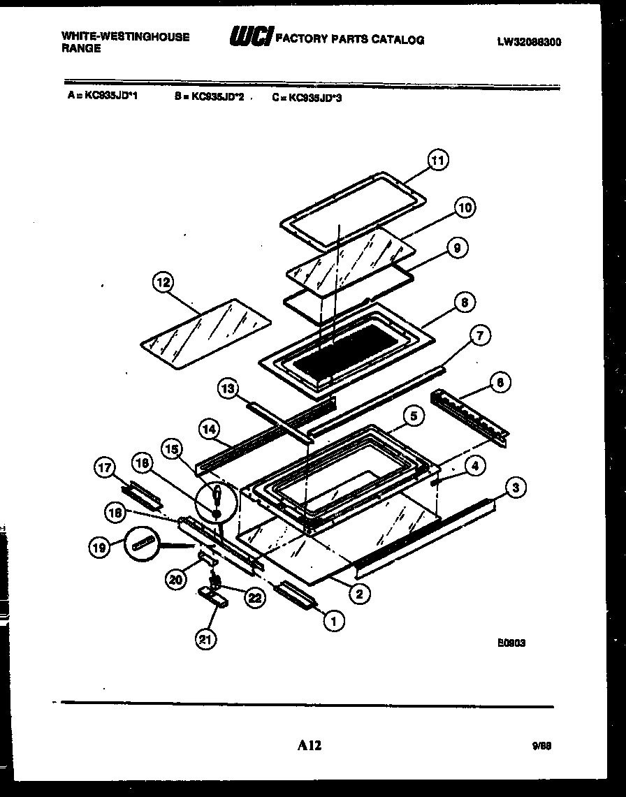 09 - TOP DOOR PARTS