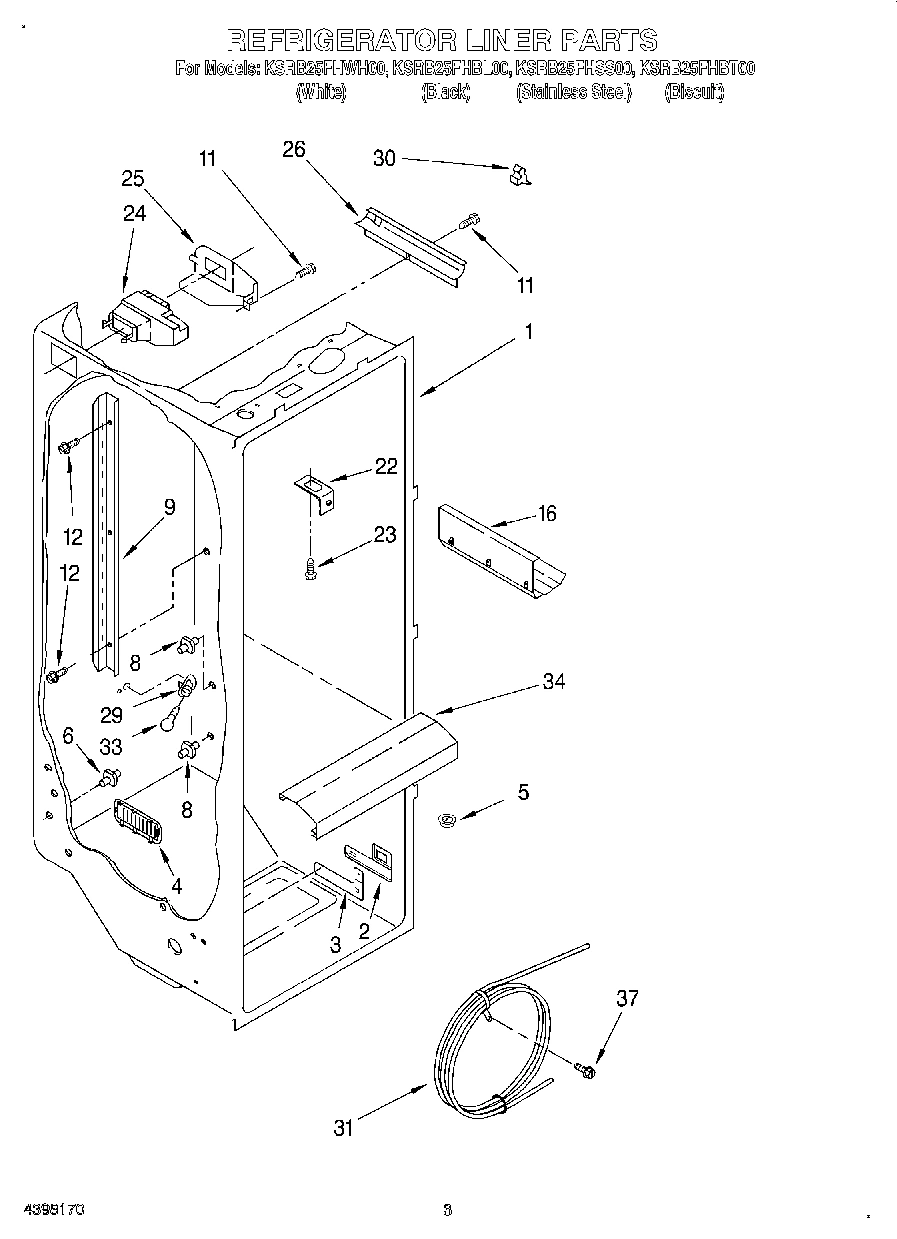 02 - REFRIGERATOR LINER