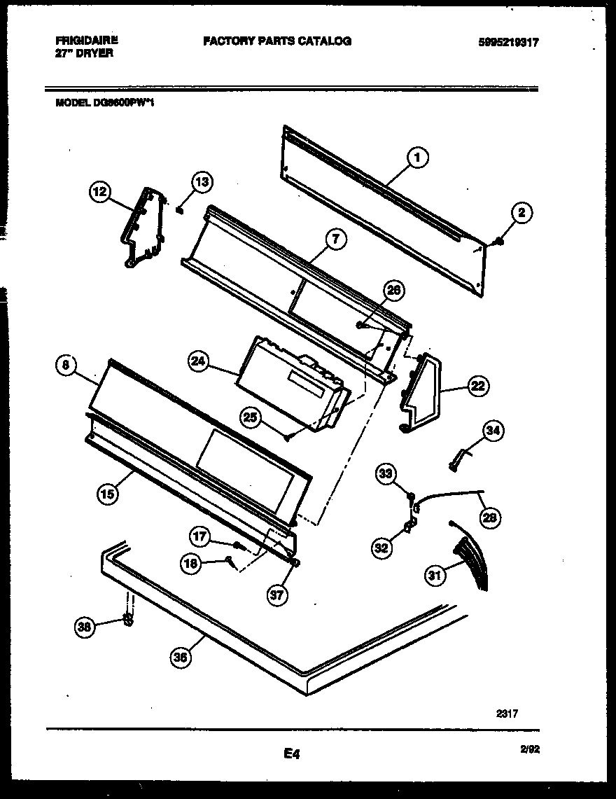 04 - CONSOLE AND CONTROL PARTS