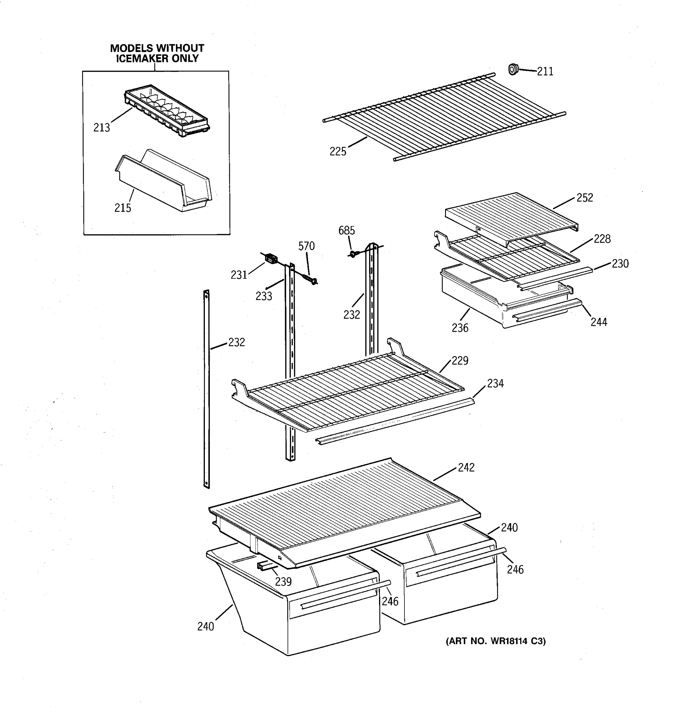 SHELF PARTS