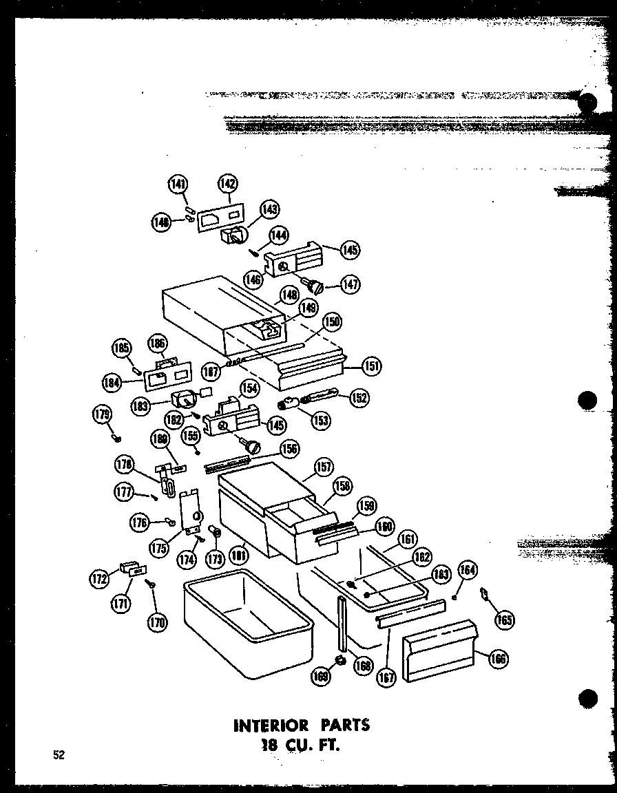 07 - INTERIOR PARTS 18 CU. FT.