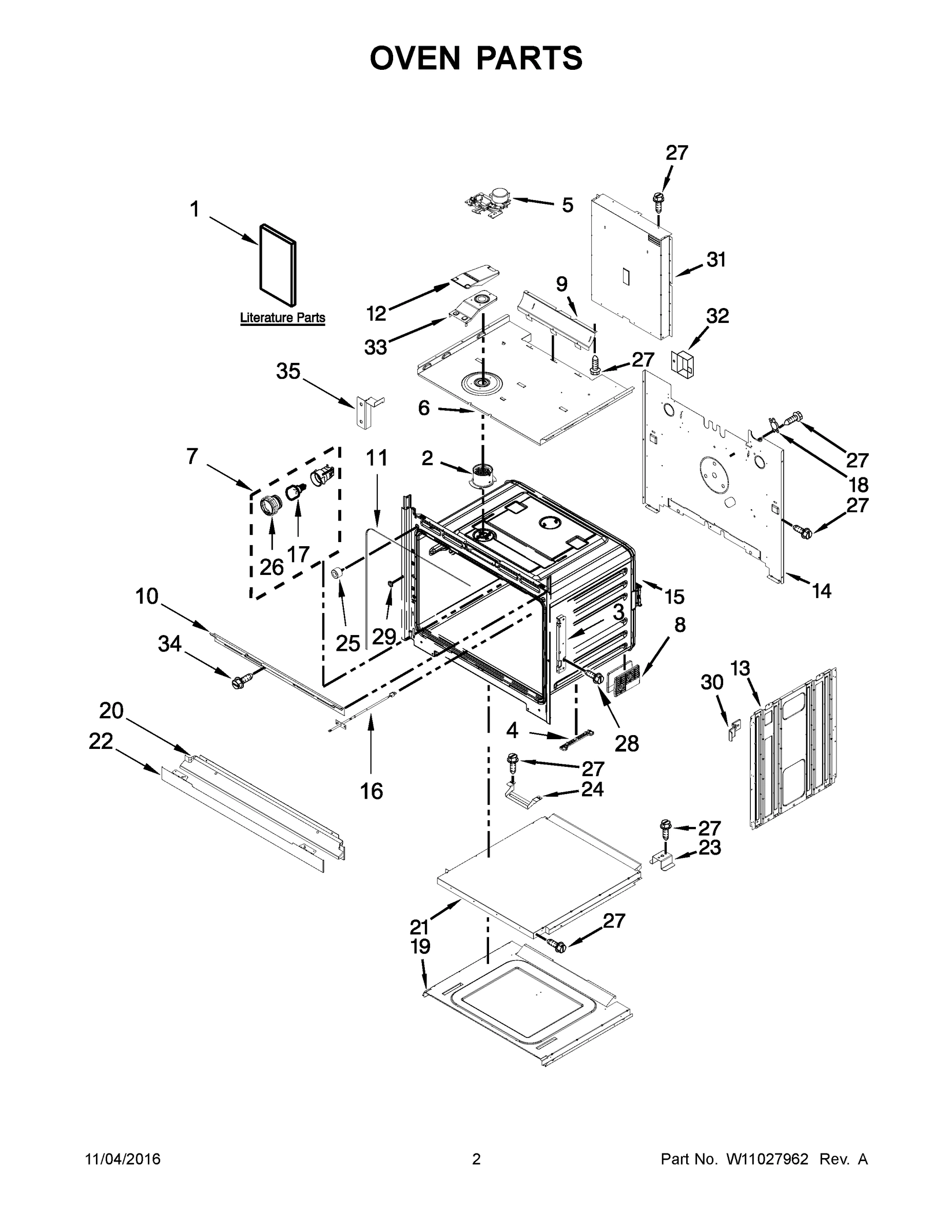 02 - OVEN PARTS