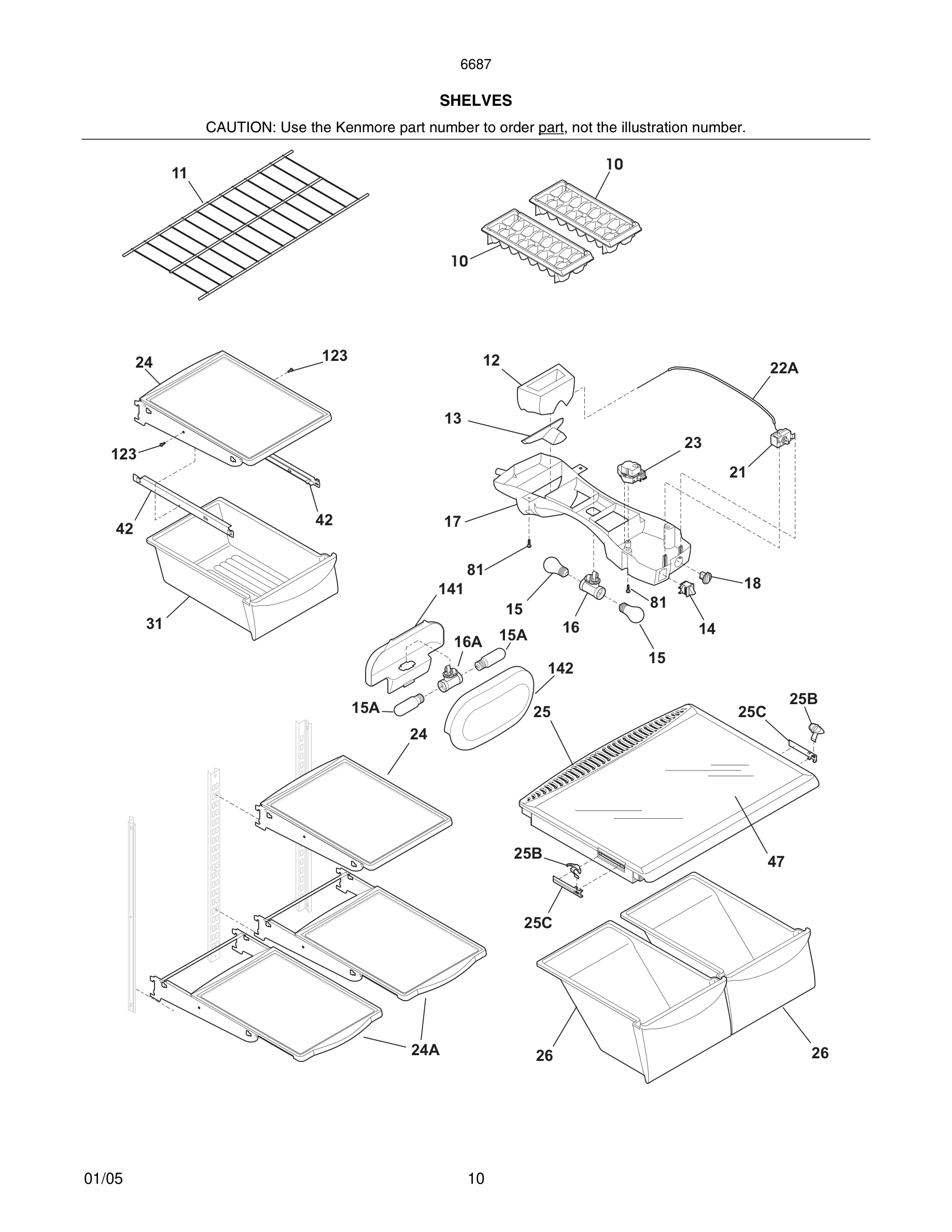 11 - SHELVES