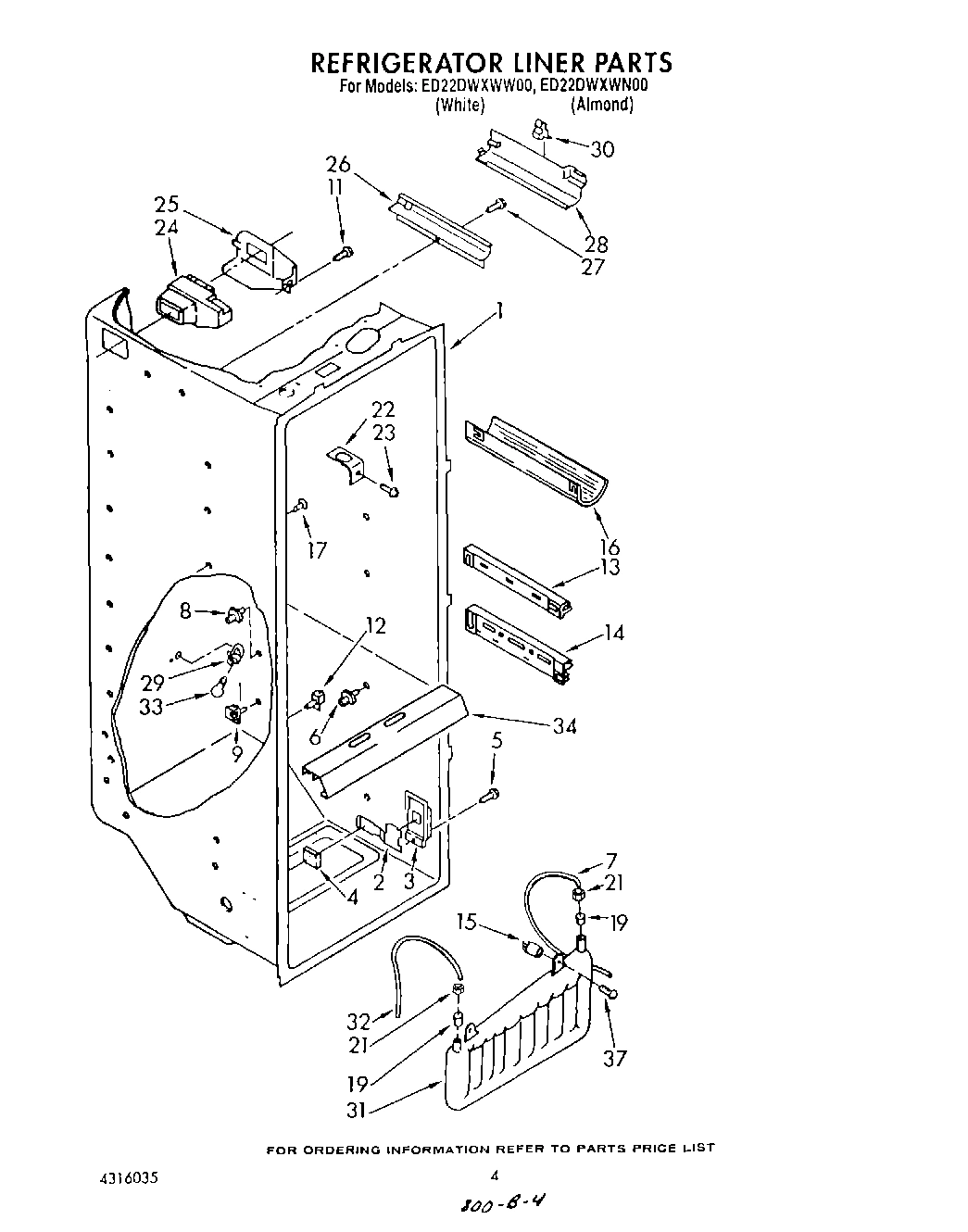 03 - REFRIGERATOR LINER