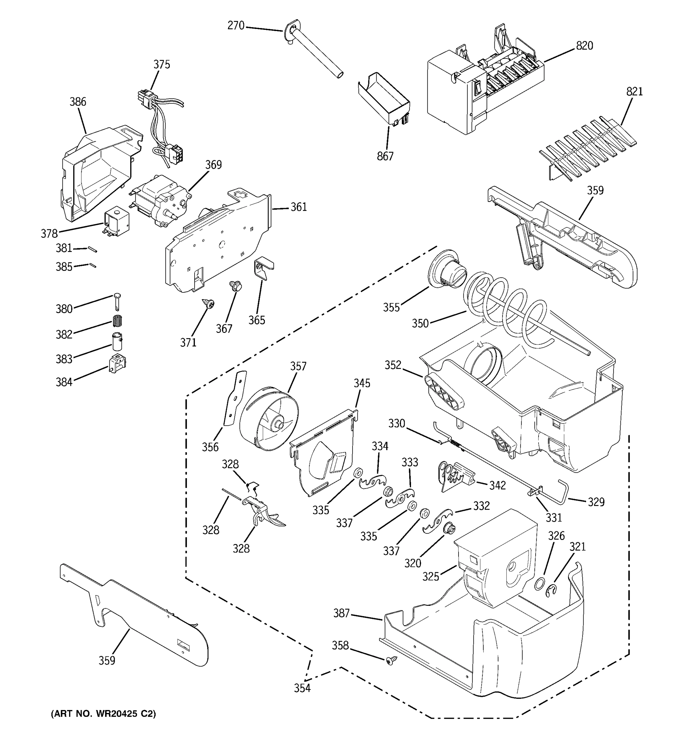 ICE MAKER & DISPENSER