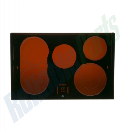 WB62T10533 GE Range Black Glass Maintop Assem