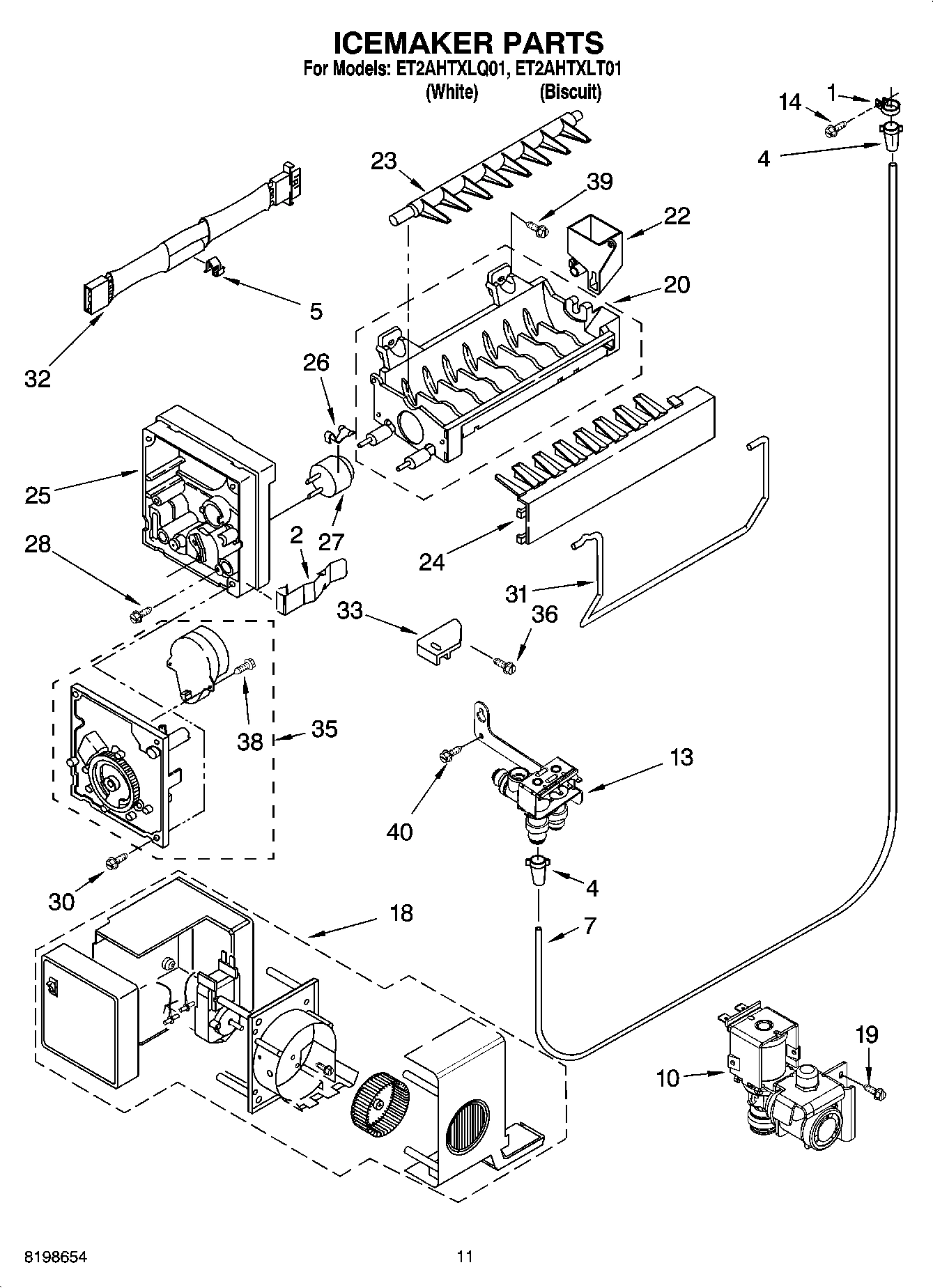 06 - ICEMAKER PARTS