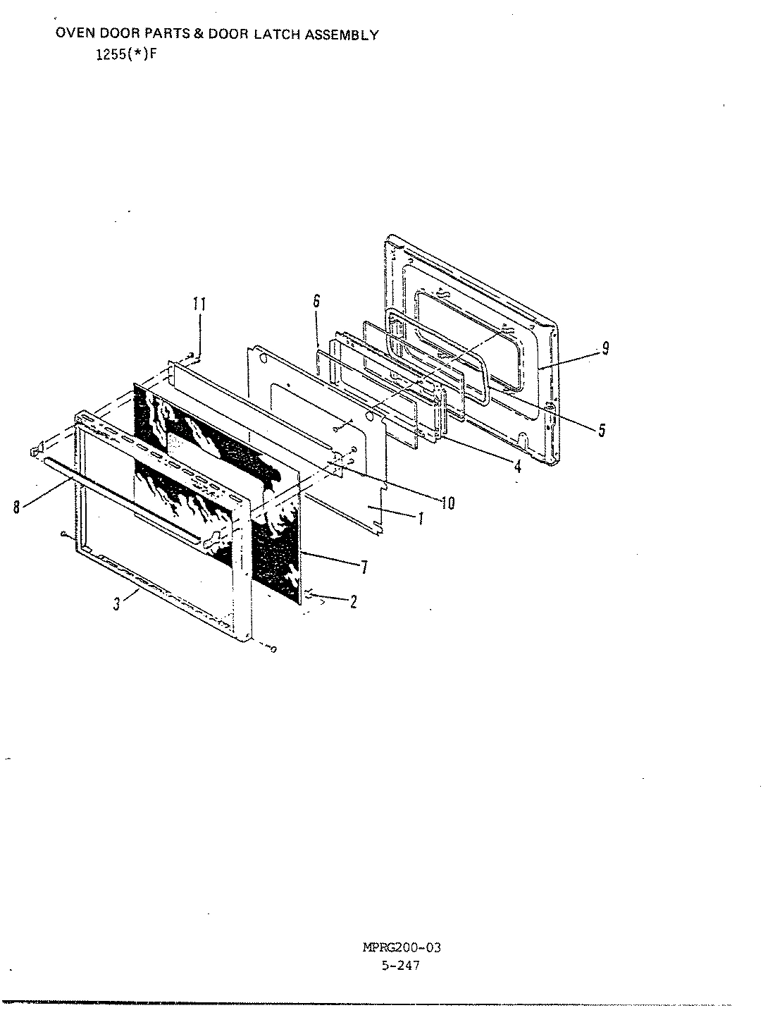 03 - DOOR & LATCH ASSY.