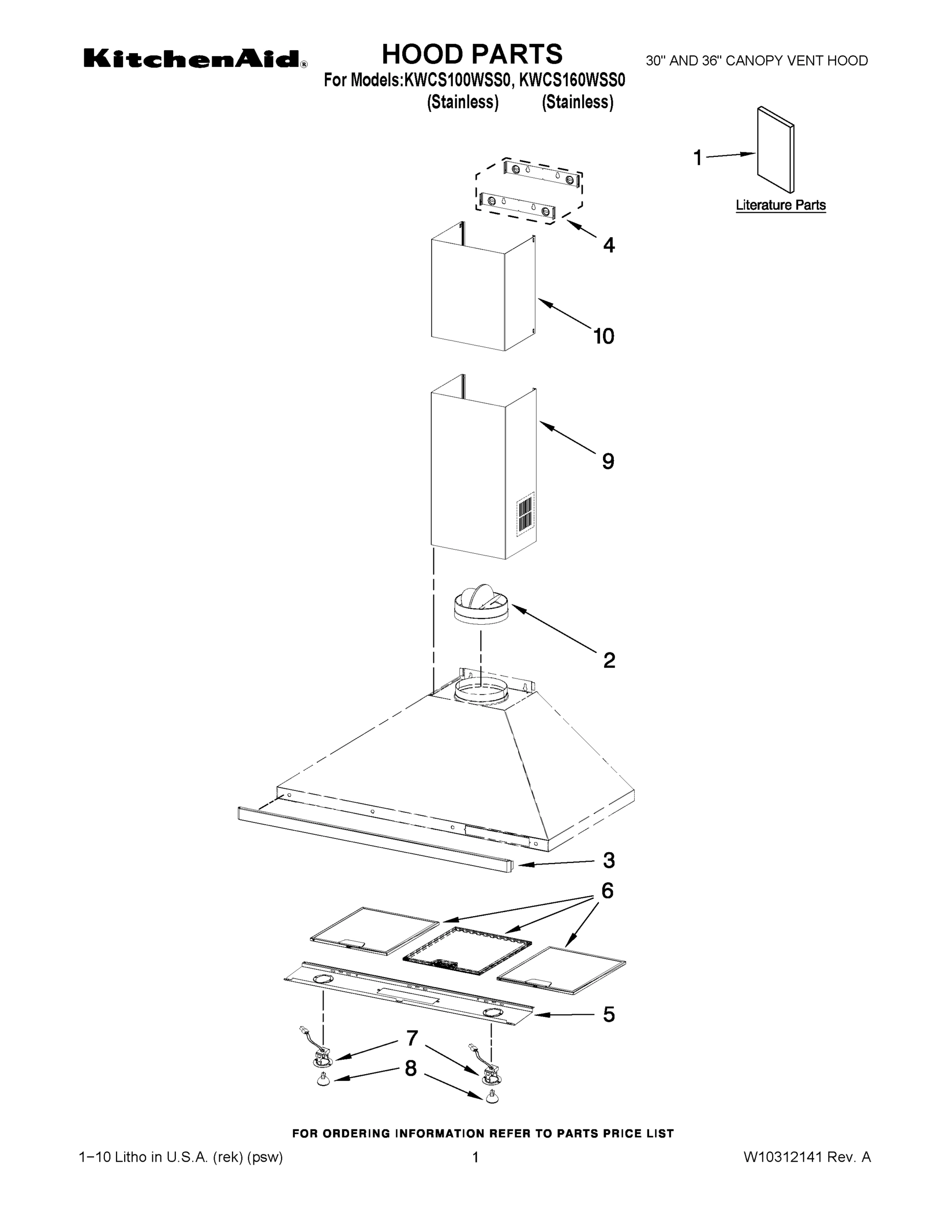 01 - HOOD PARTS