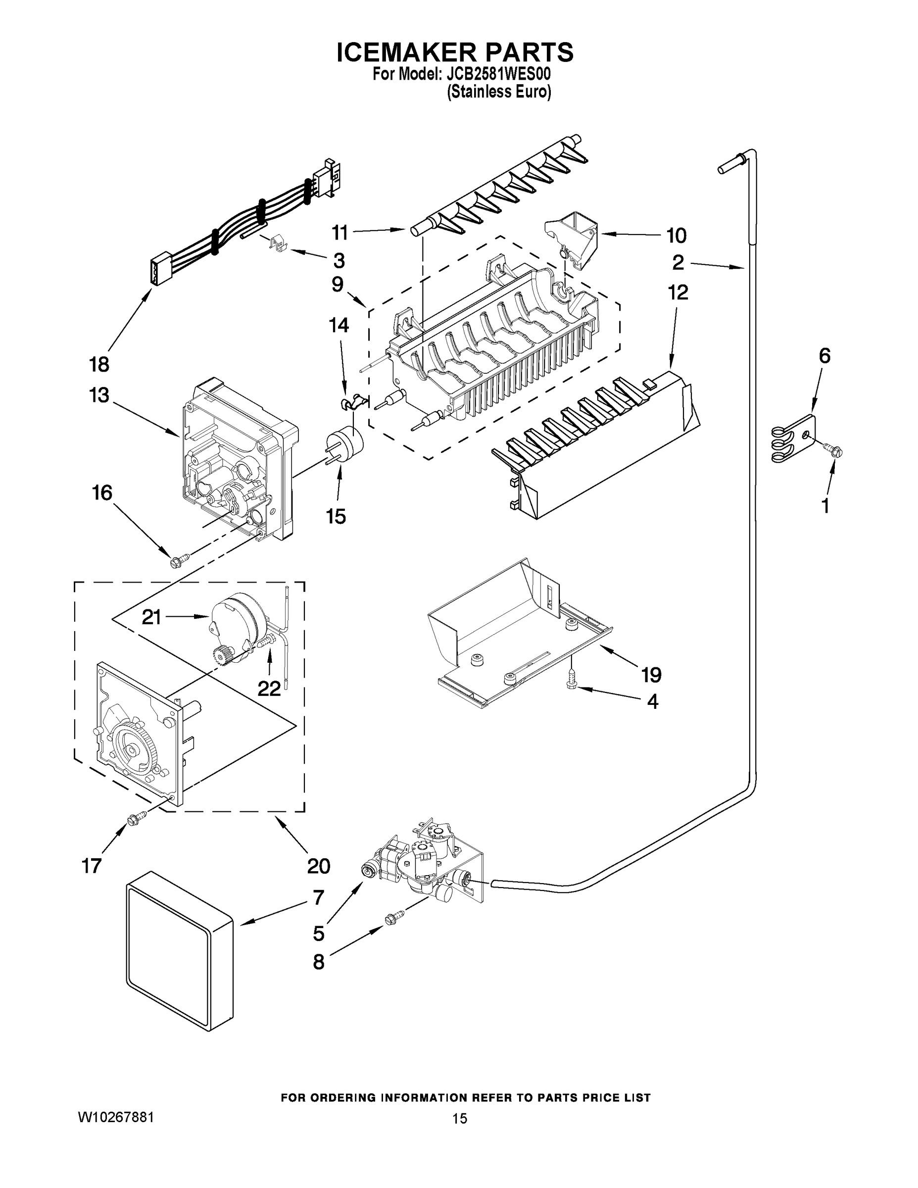 10 - ICEMAKER PARTS
