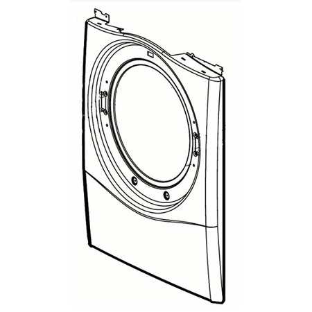 ACQ72301032 LG Cabinet Cover Assembly