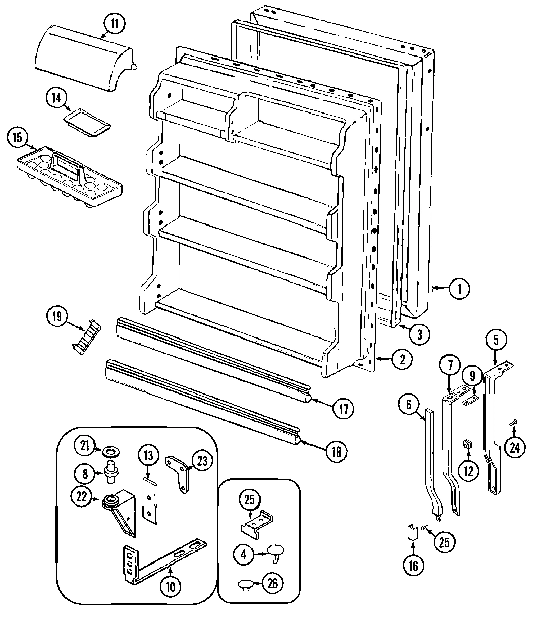 04 - FRESH FOOD DOOR
