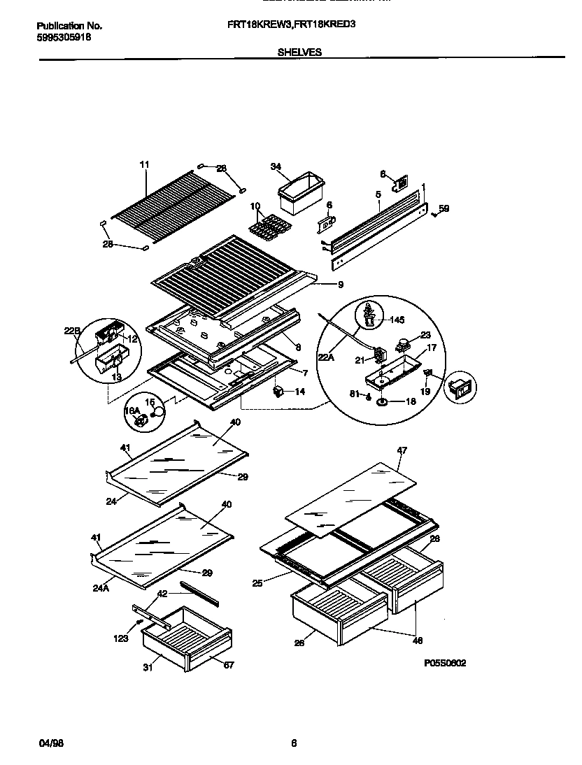 04 - SHELVES/CONTROLS