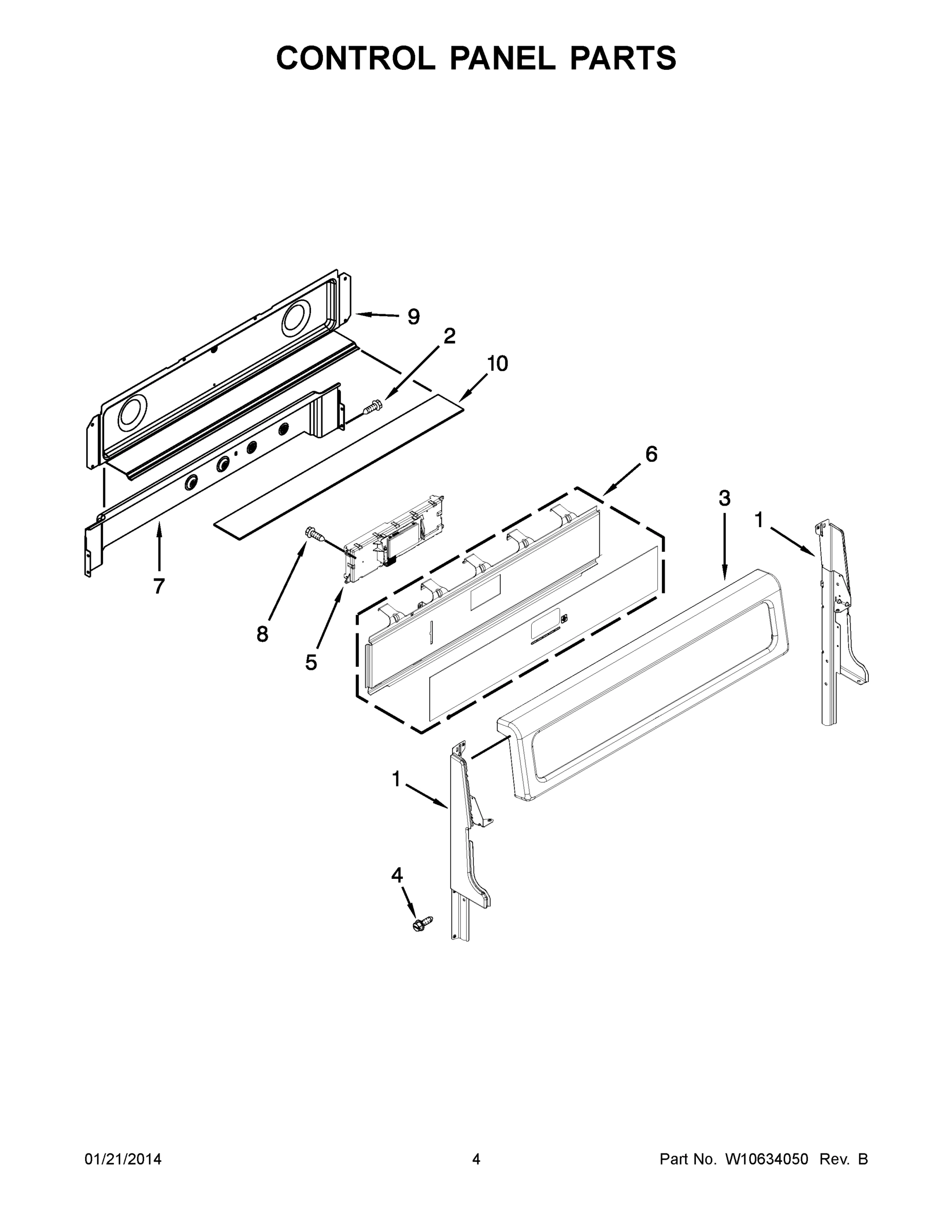 03 - CONTROL PANEL PARTS