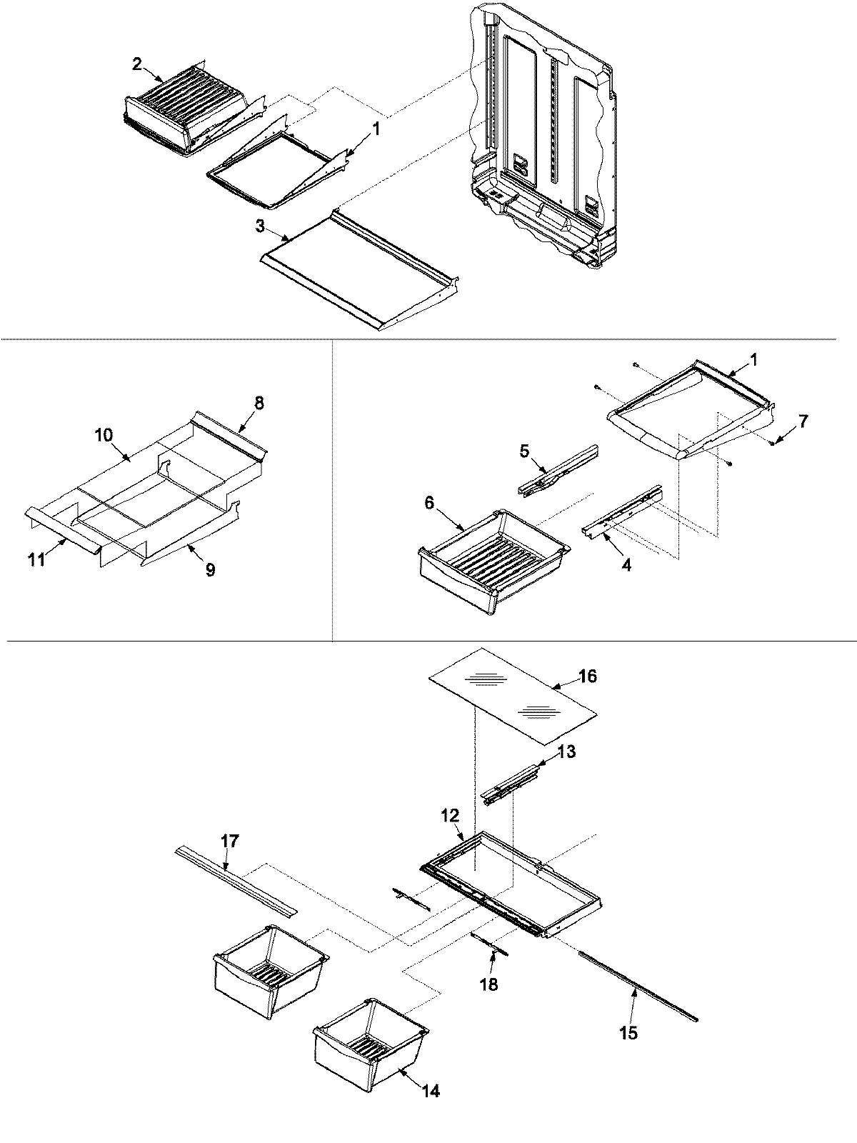09 - REFRIGERATOR SHELVING