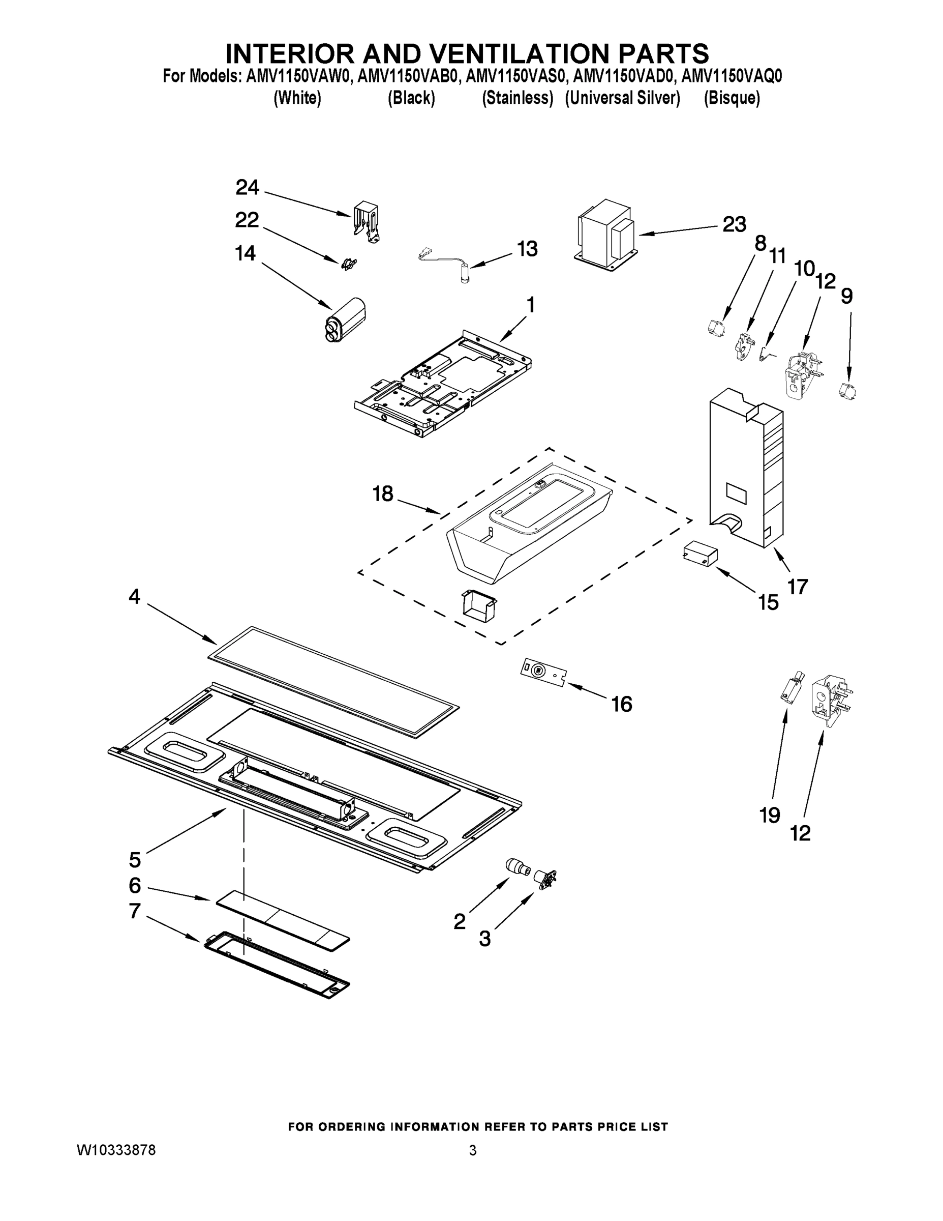 03 - INTERIOR AND VENTILATION PARTS