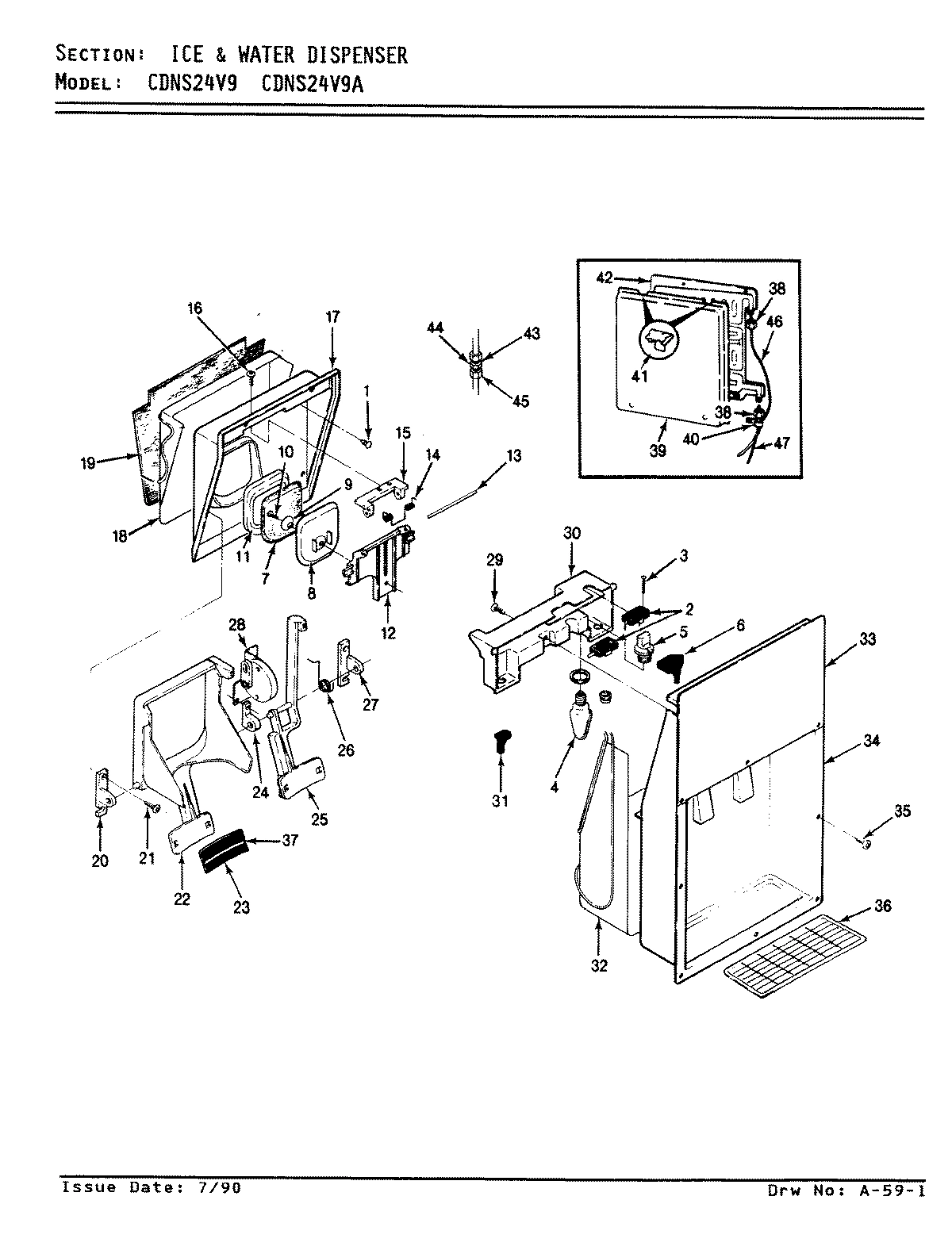 05 - ICE & WATER DISPENSER