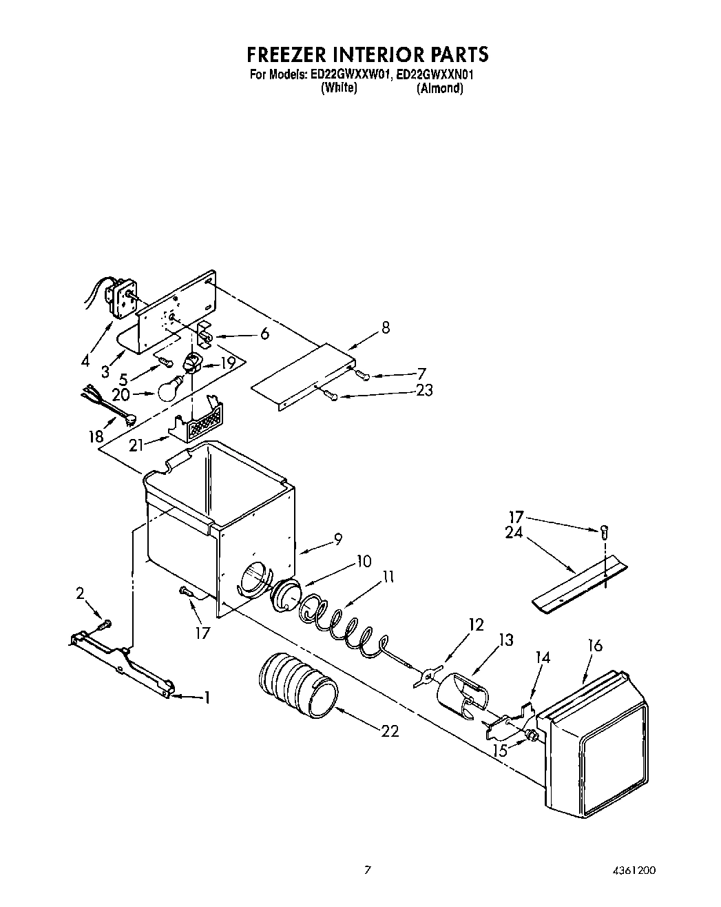 06 - FREEZER INTERIOR