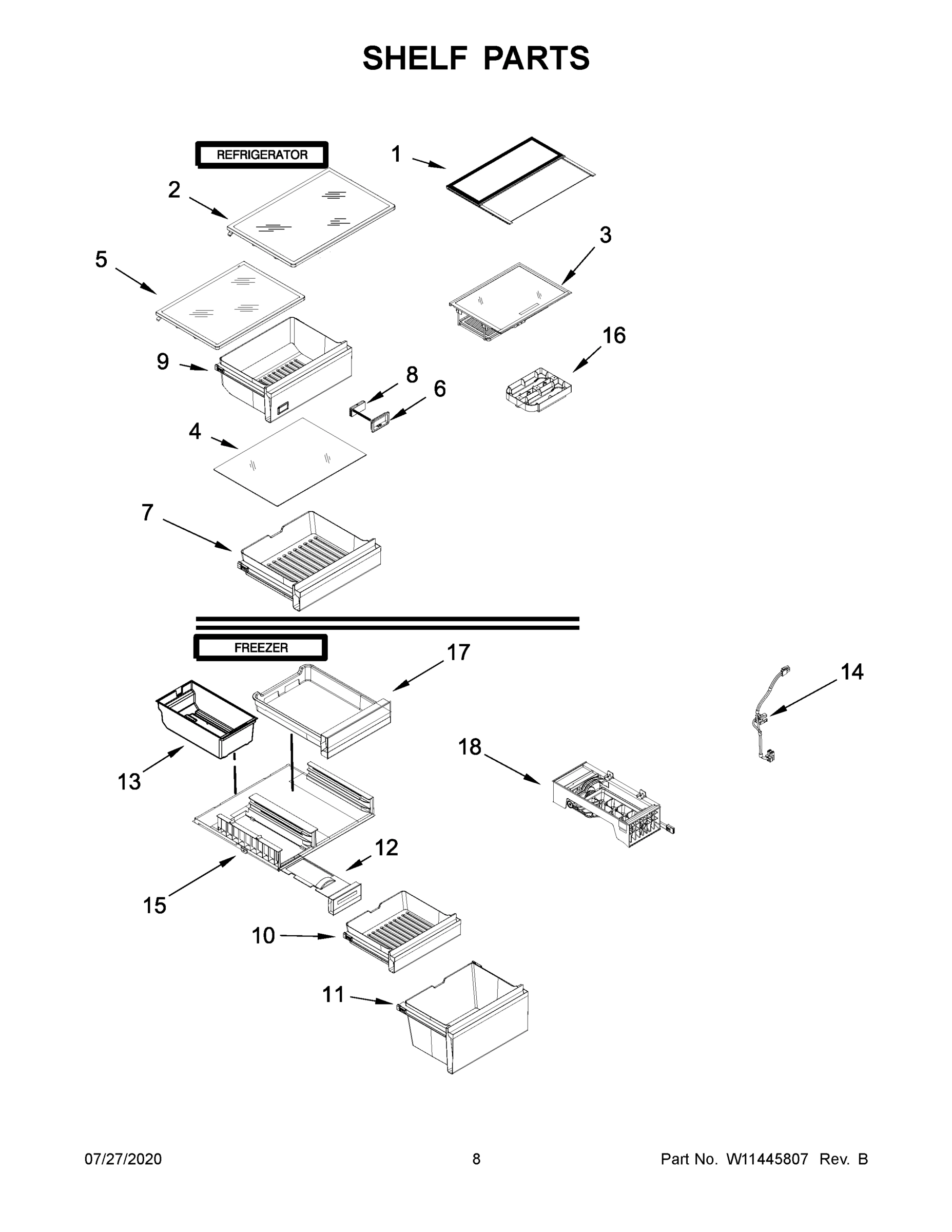 05 - SHELF PARTS