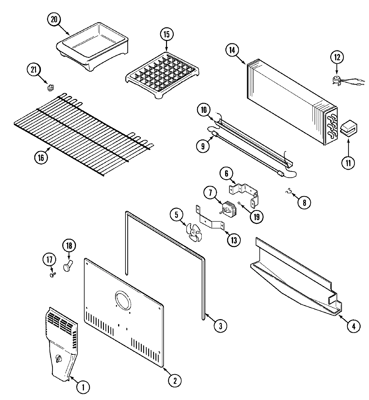 03 - FREEZER COMPARTMENT