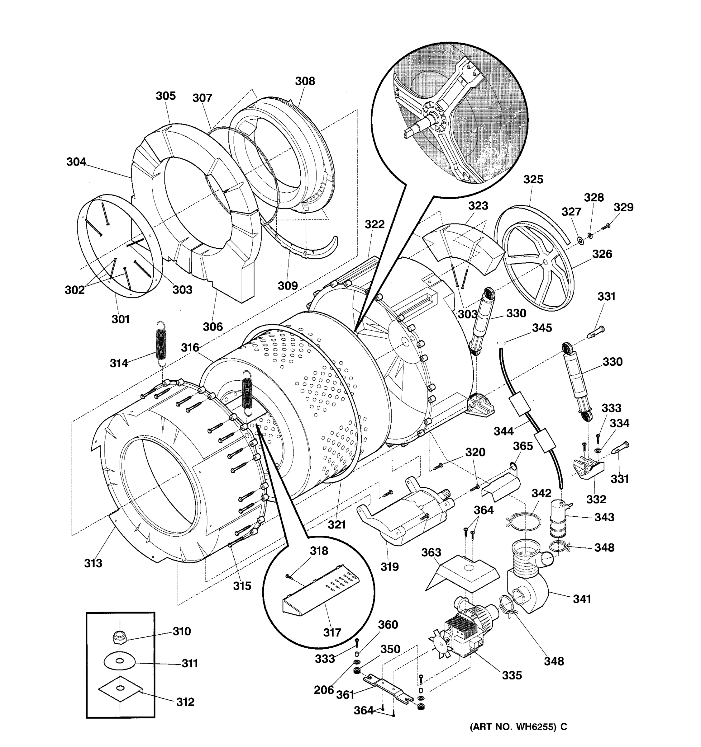 TUB & MOTOR