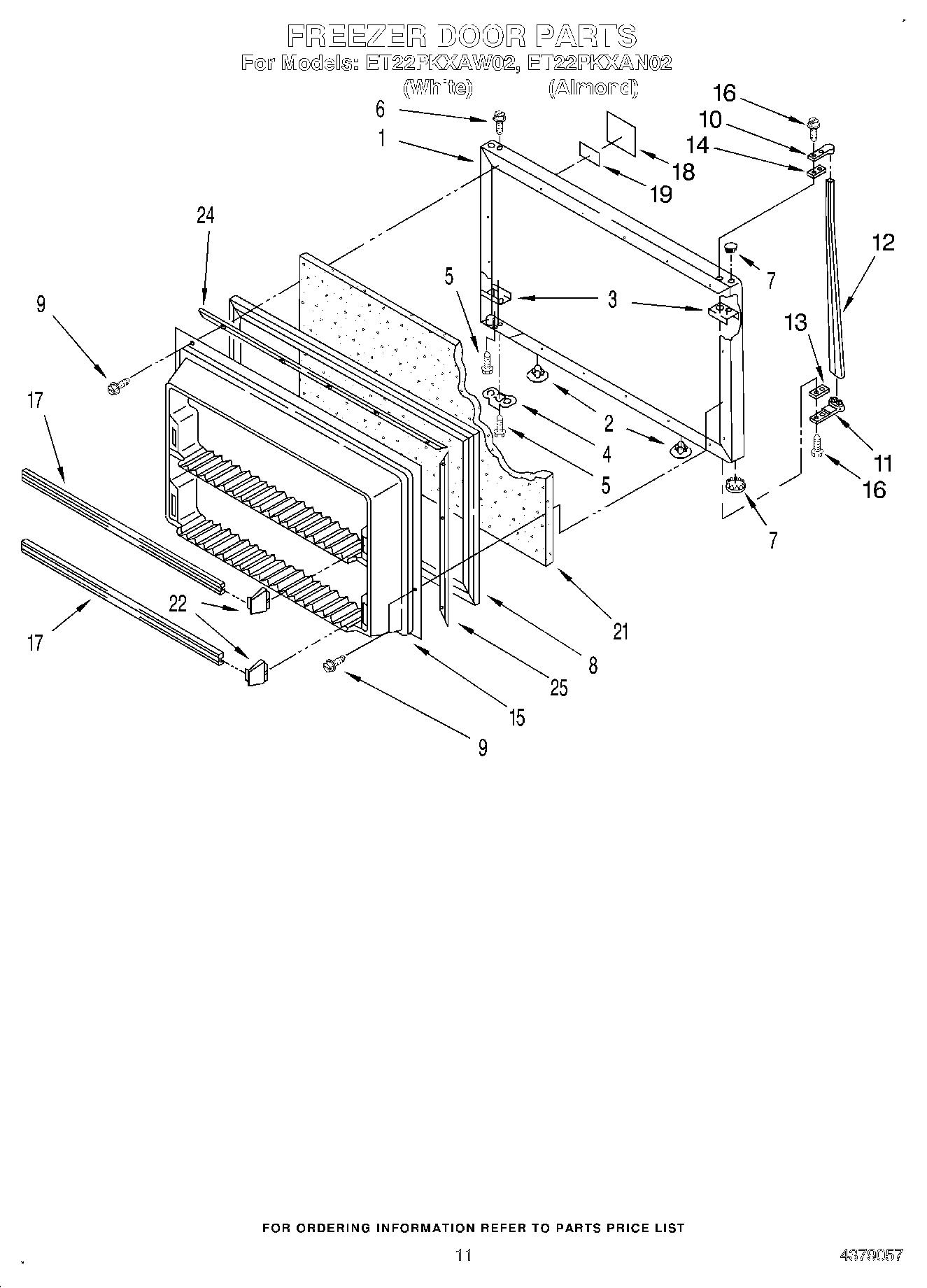 07 - FREEZER DOOR
