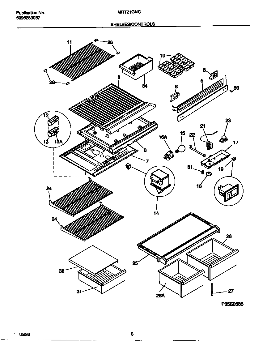 04 - SHELVES/CONTROLS
