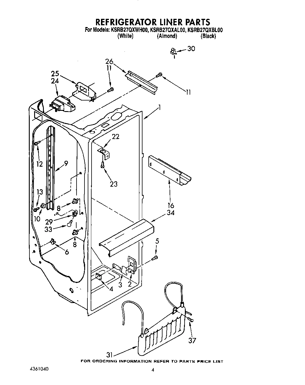 03 - REFRIGERATOR LINER