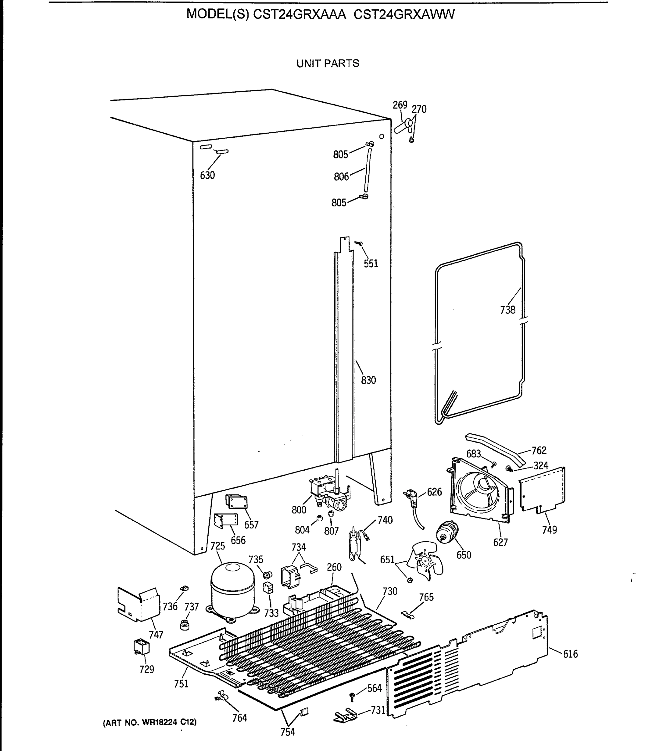 UNIT PARTS