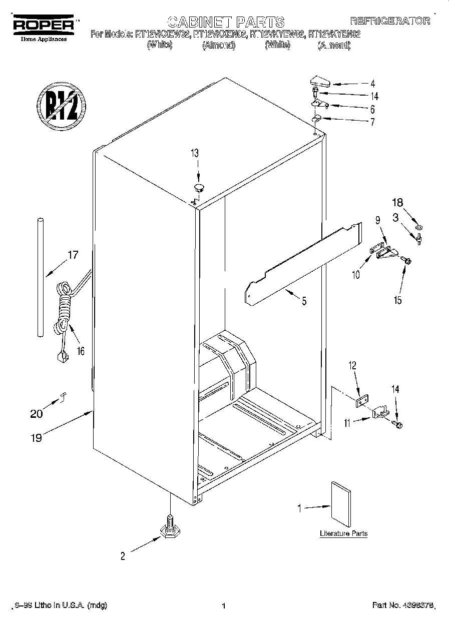 01 - CABINET, LITERATURE