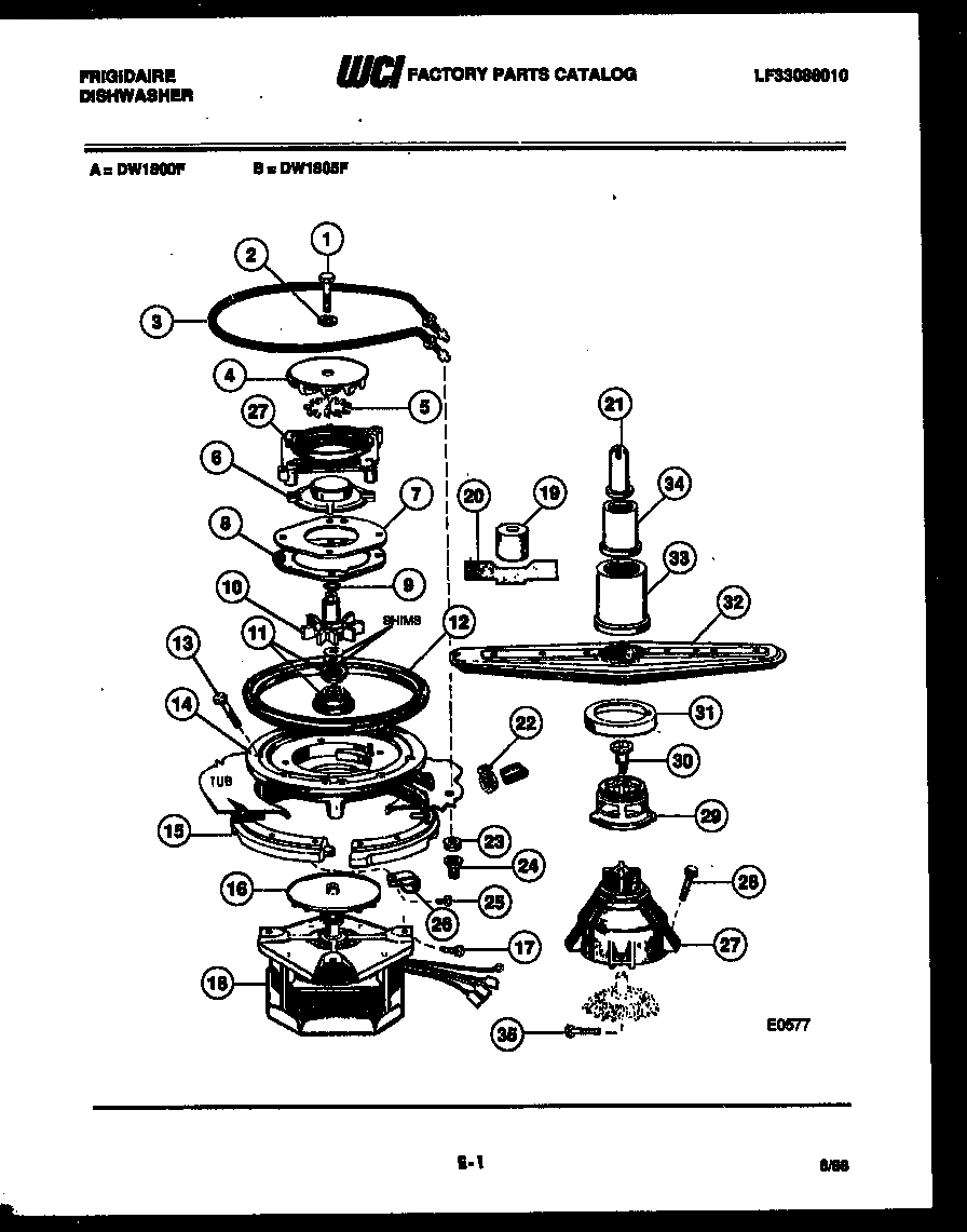 06 - MOTOR PUMP PARTS