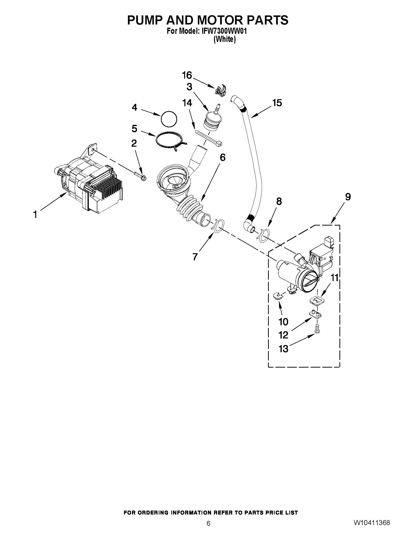05 - PUMP AND MOTOR PARTS