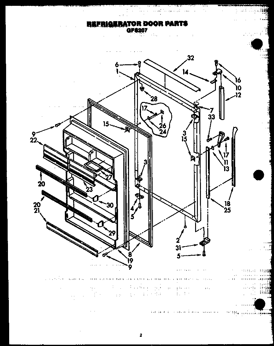 06 - REF DOOR PARTS