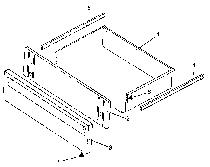 06 - STORAGE DRAWER ASSY