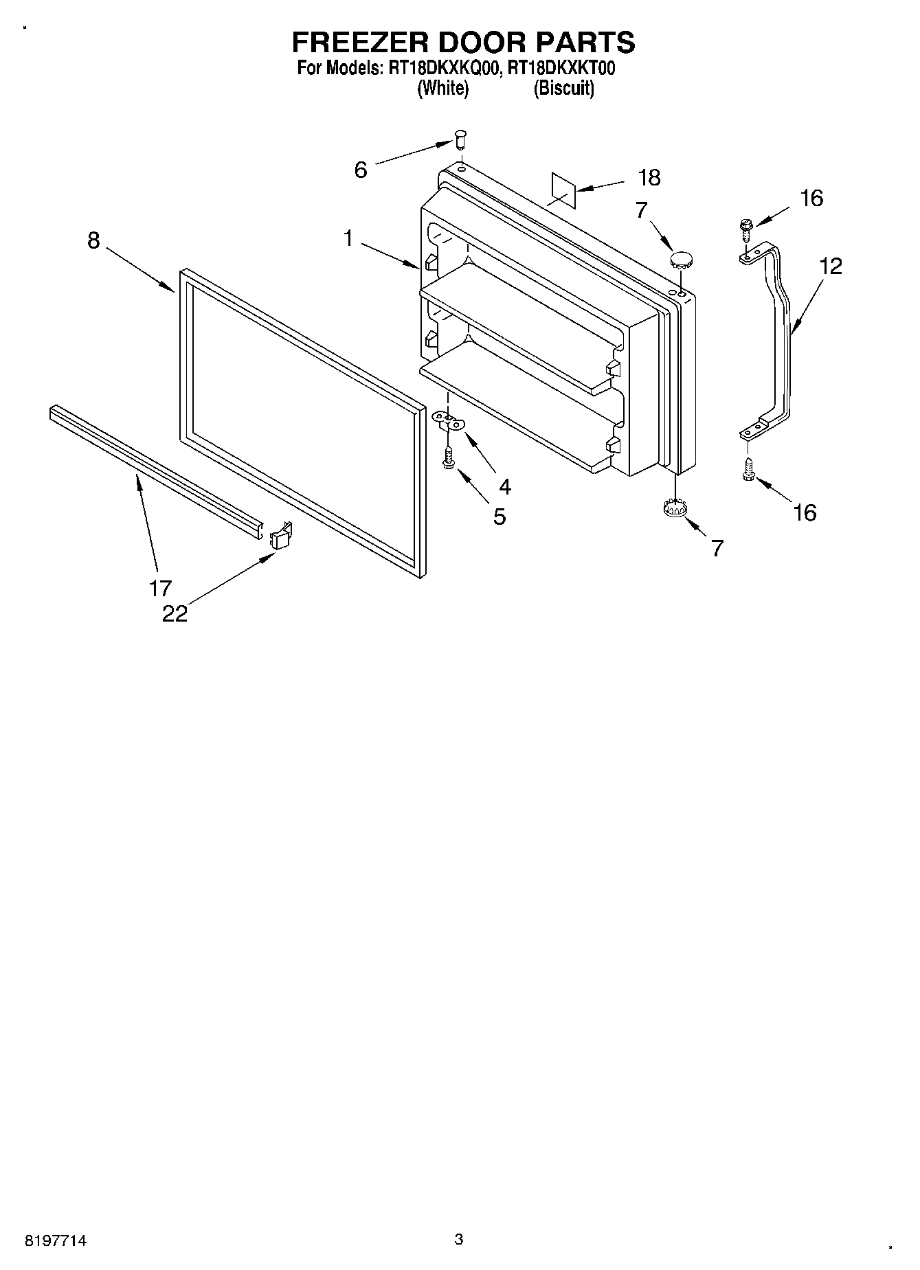 02 - FREEZER DOOR