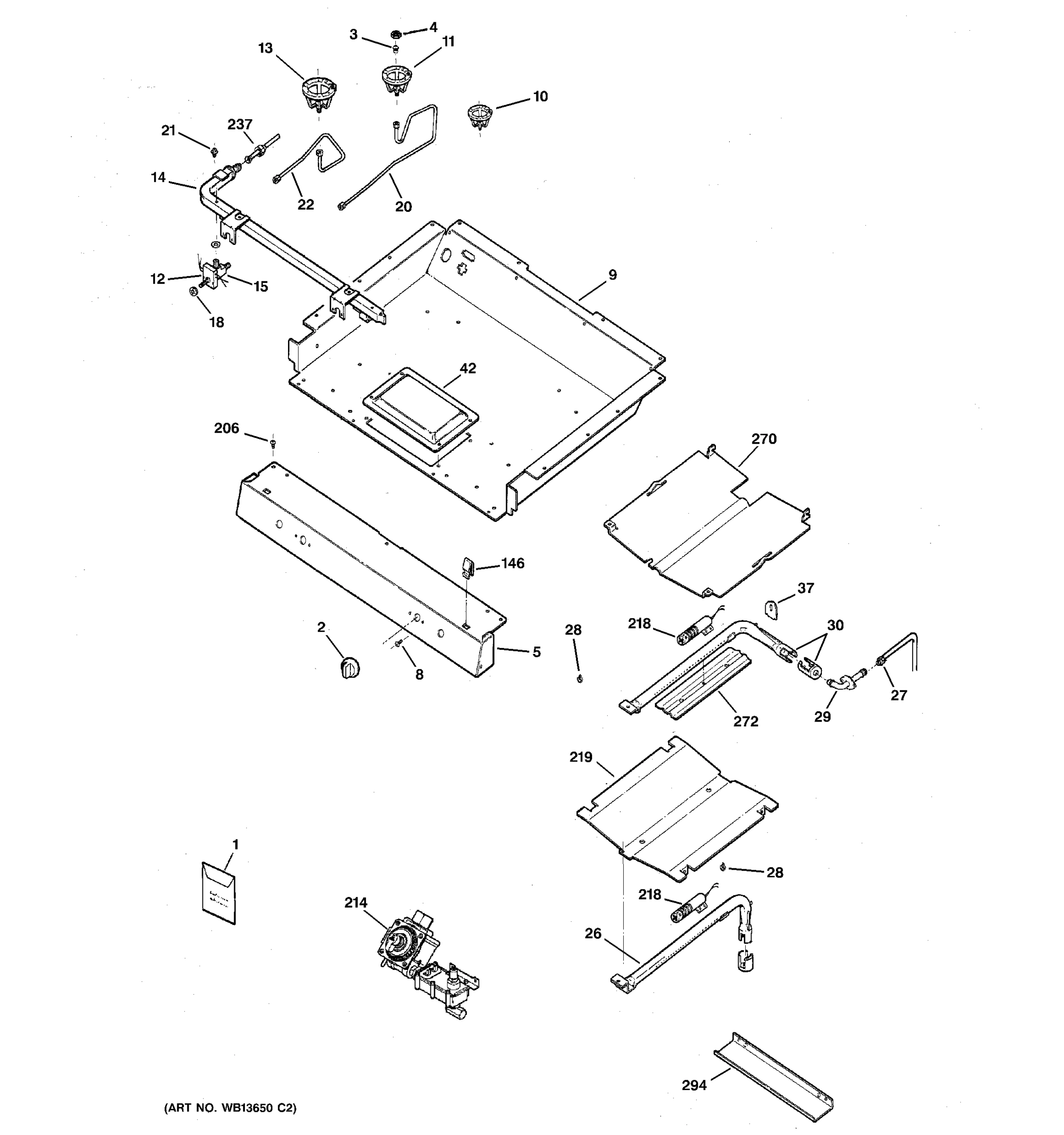 GAS & BURNER PARTS