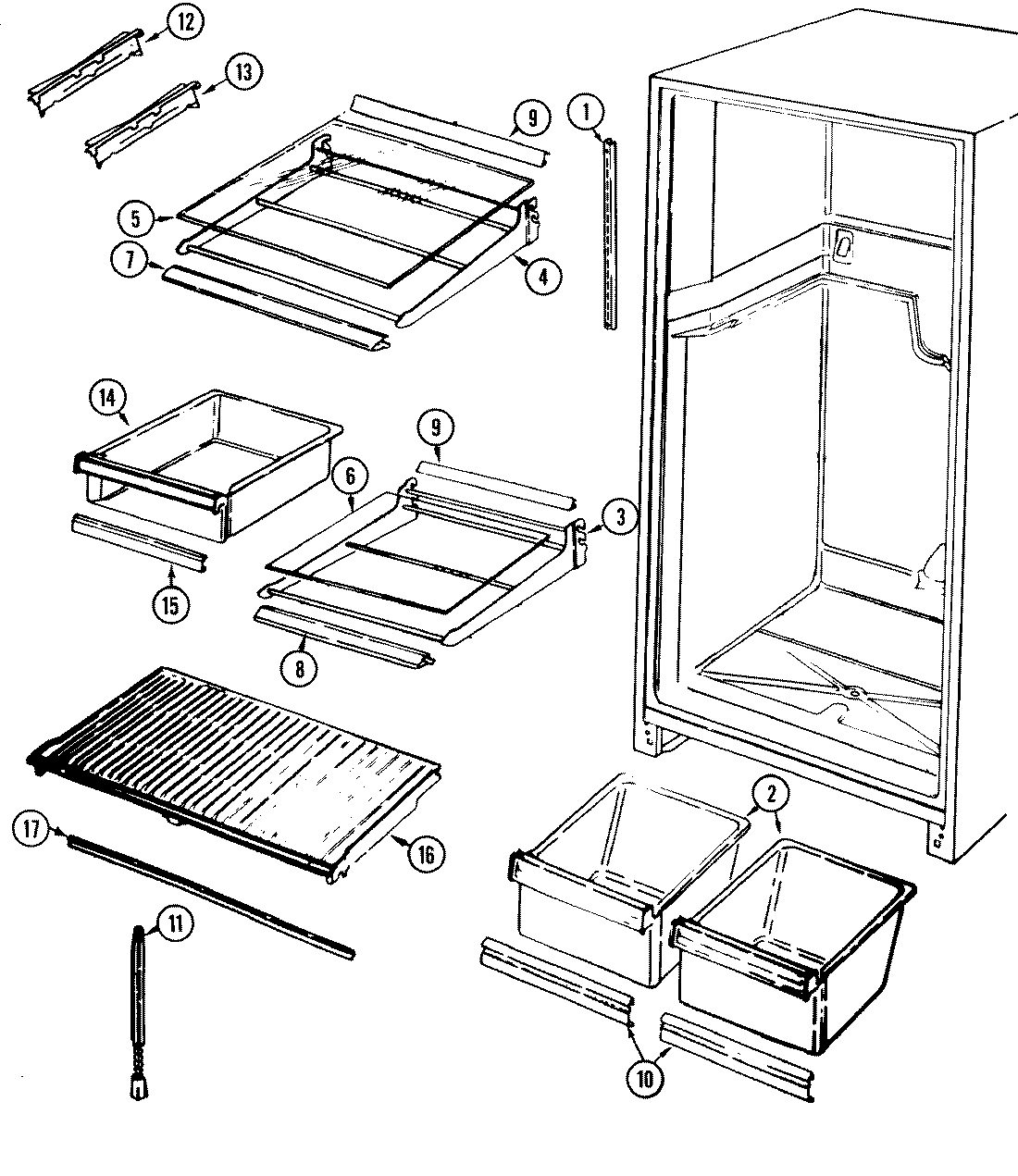 05 - SHELVES & ACCESSORIES
