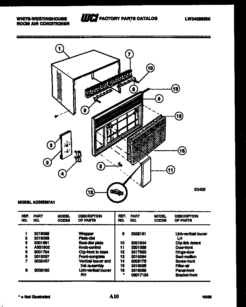 02 - CABINET PARTS