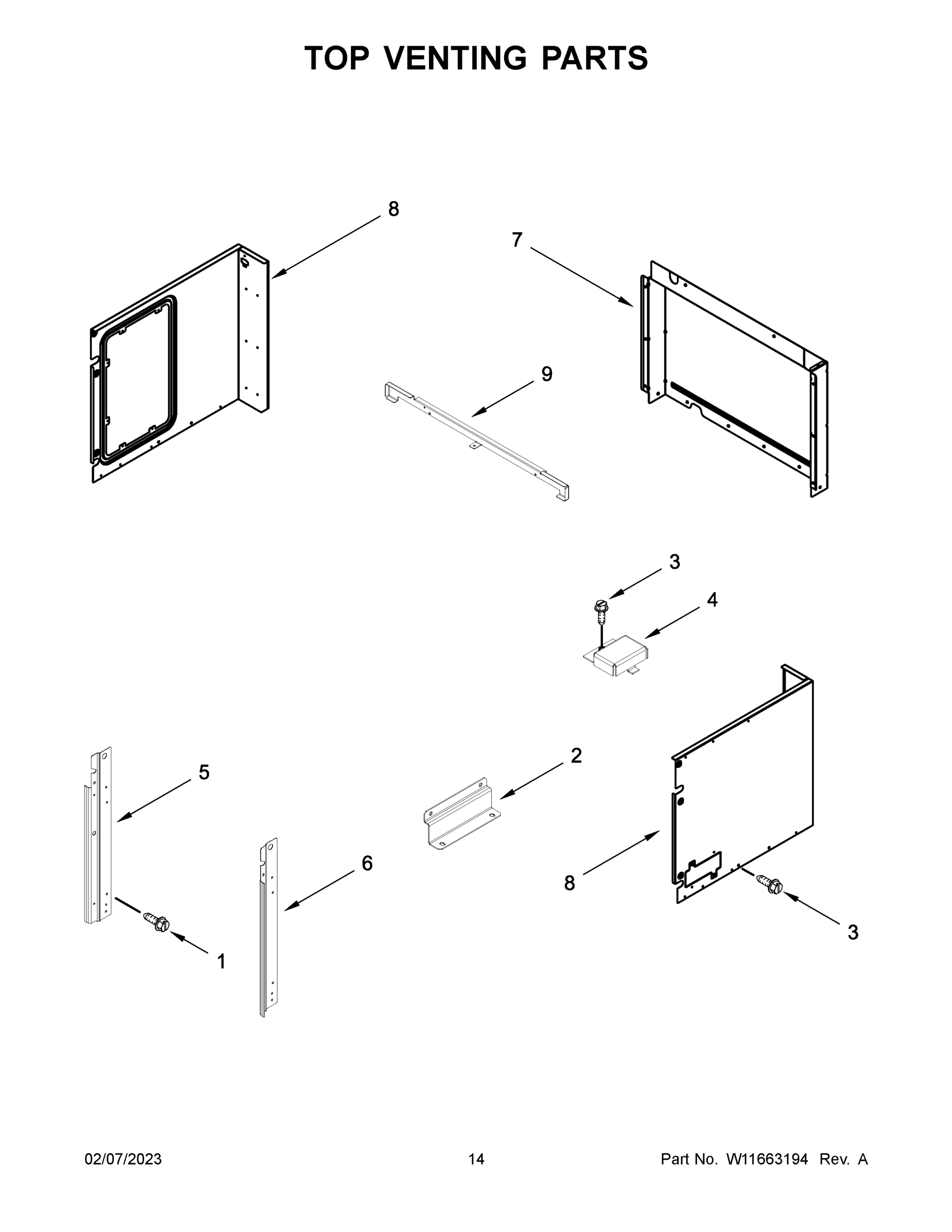 08 - TOP VENTING PARTS