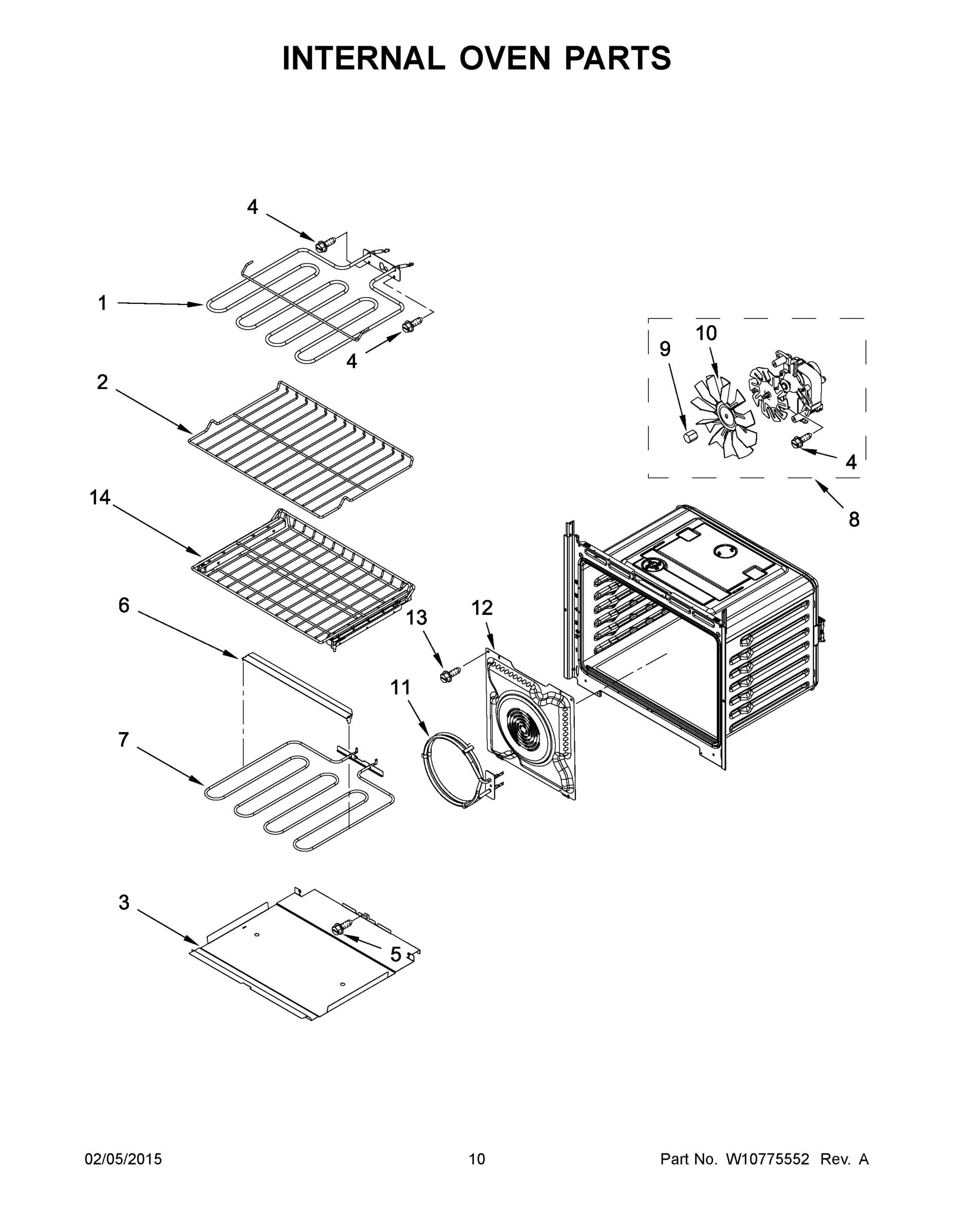 06 - INTERNAL OVEN PARTS