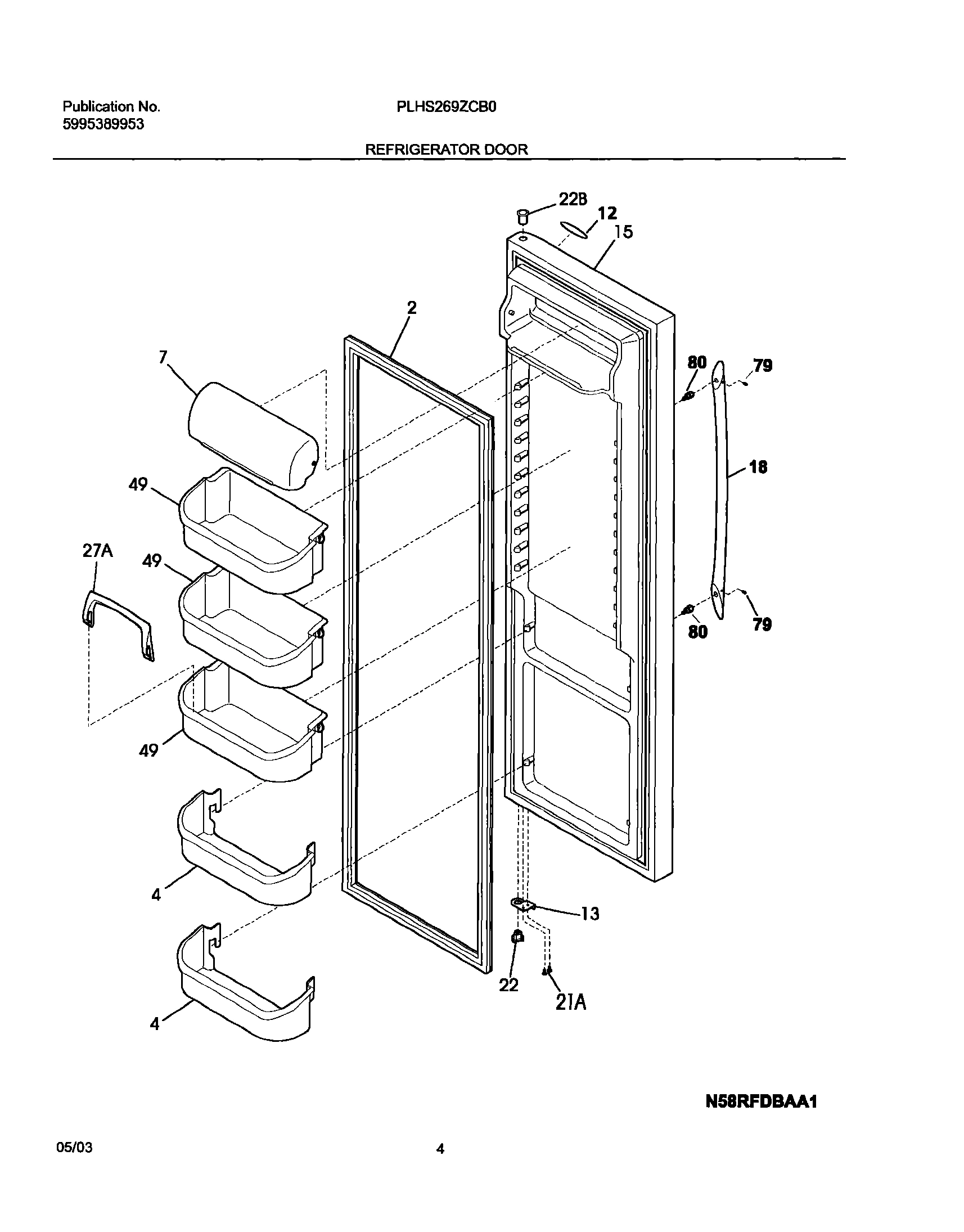 05 - REFRIGERATOR DOOR