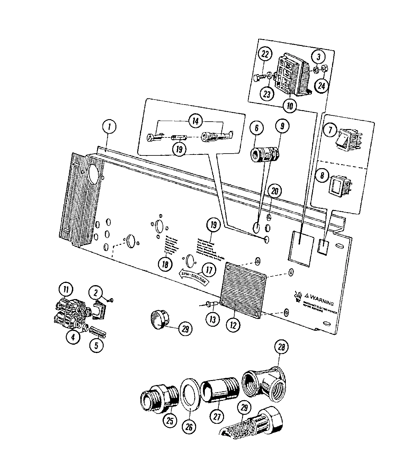 05 - WATER VALVE & REAR PANEL