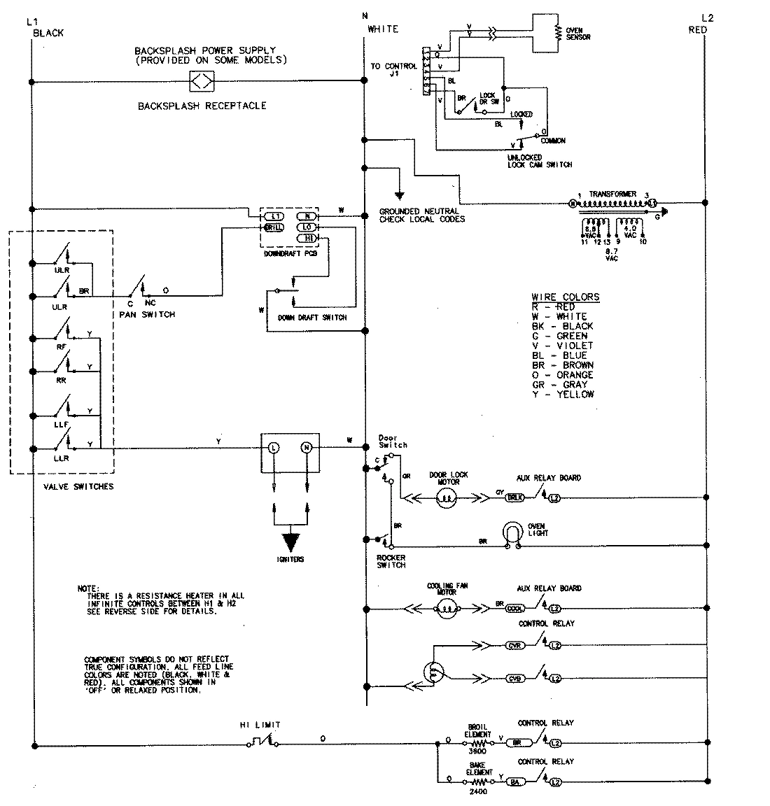 08 - WIRING INFORMATION (PF,PG,PK,PR MODELS)