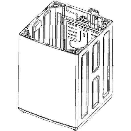 DC97-17955B Samsung Assembly Frame