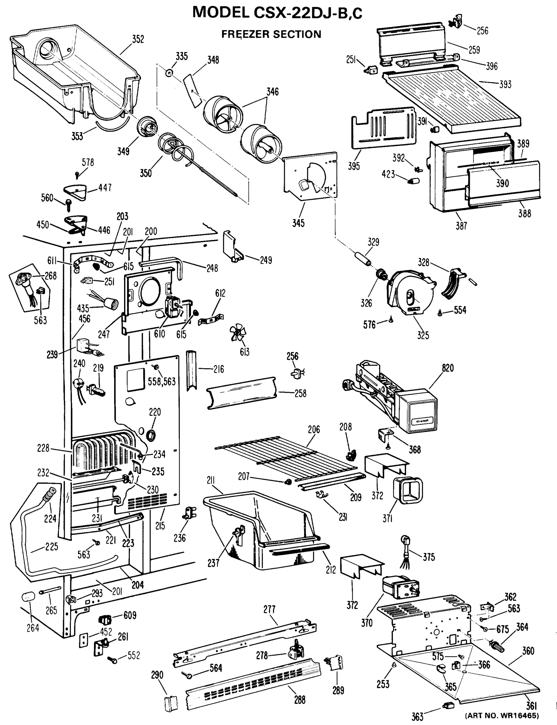 FREEZER SECTION